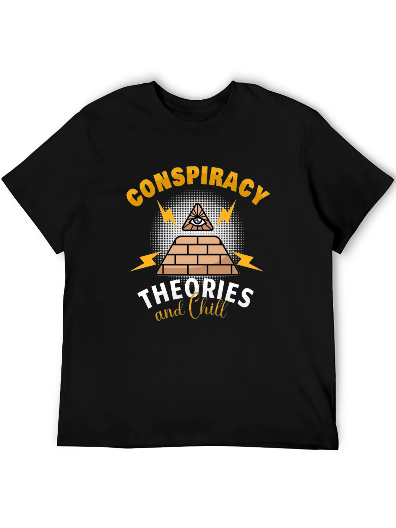 Conspiracy Theories & Chill Graphic T-Shirt