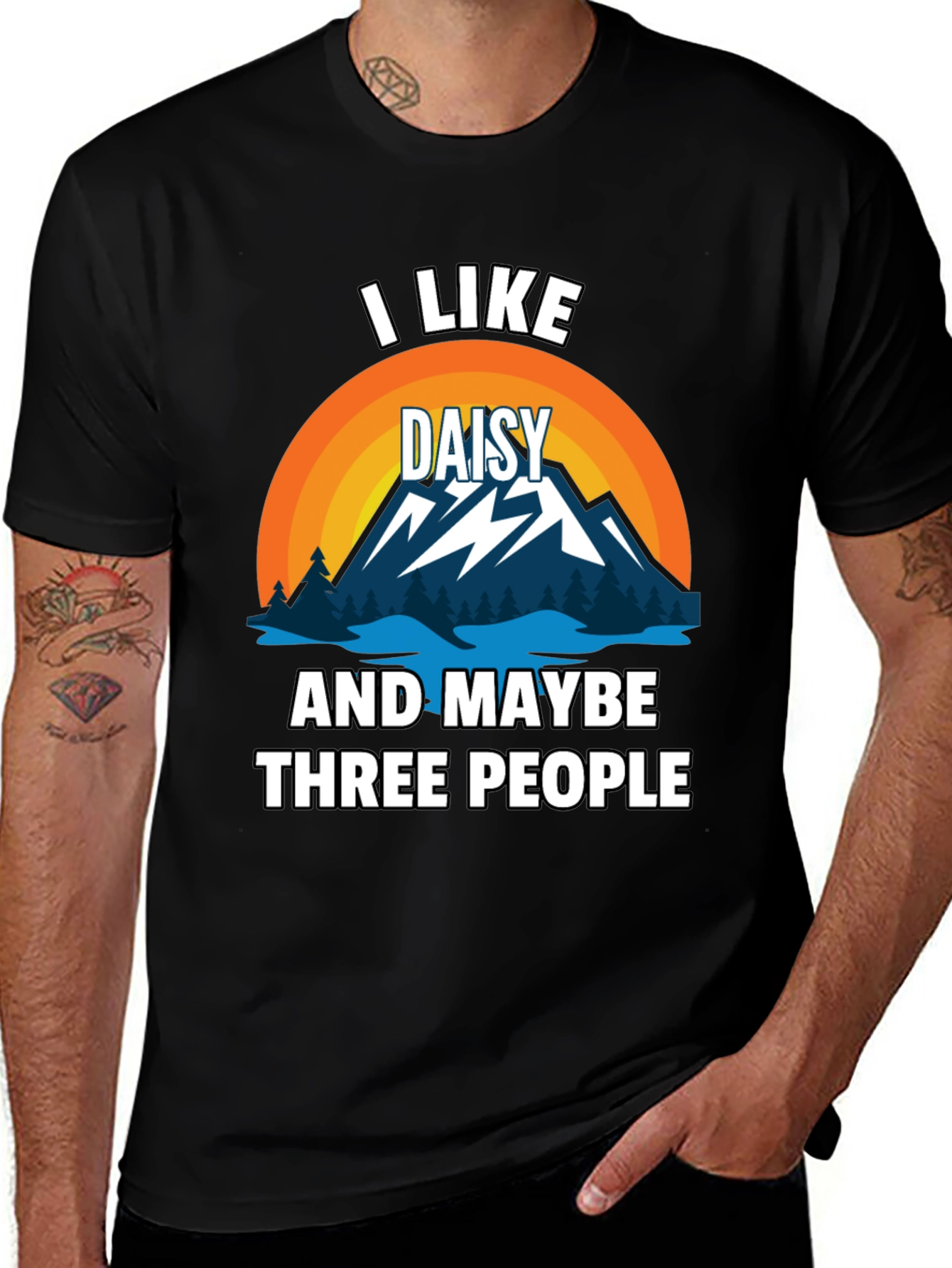 I Like Daisy and Maybe Three People T-Shirt
