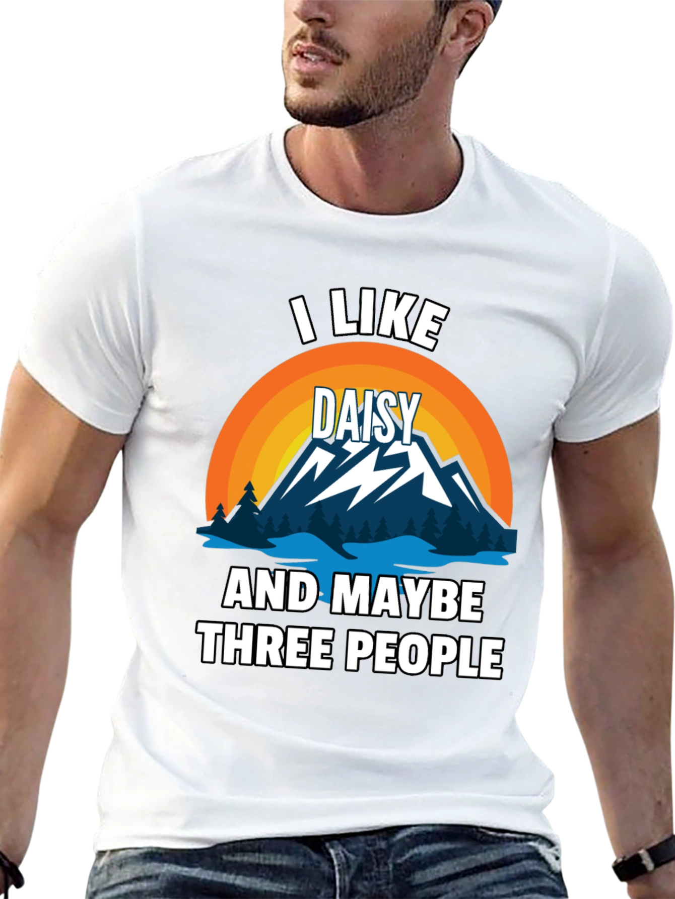 I Like Daisy and Maybe Three People T-Shirt