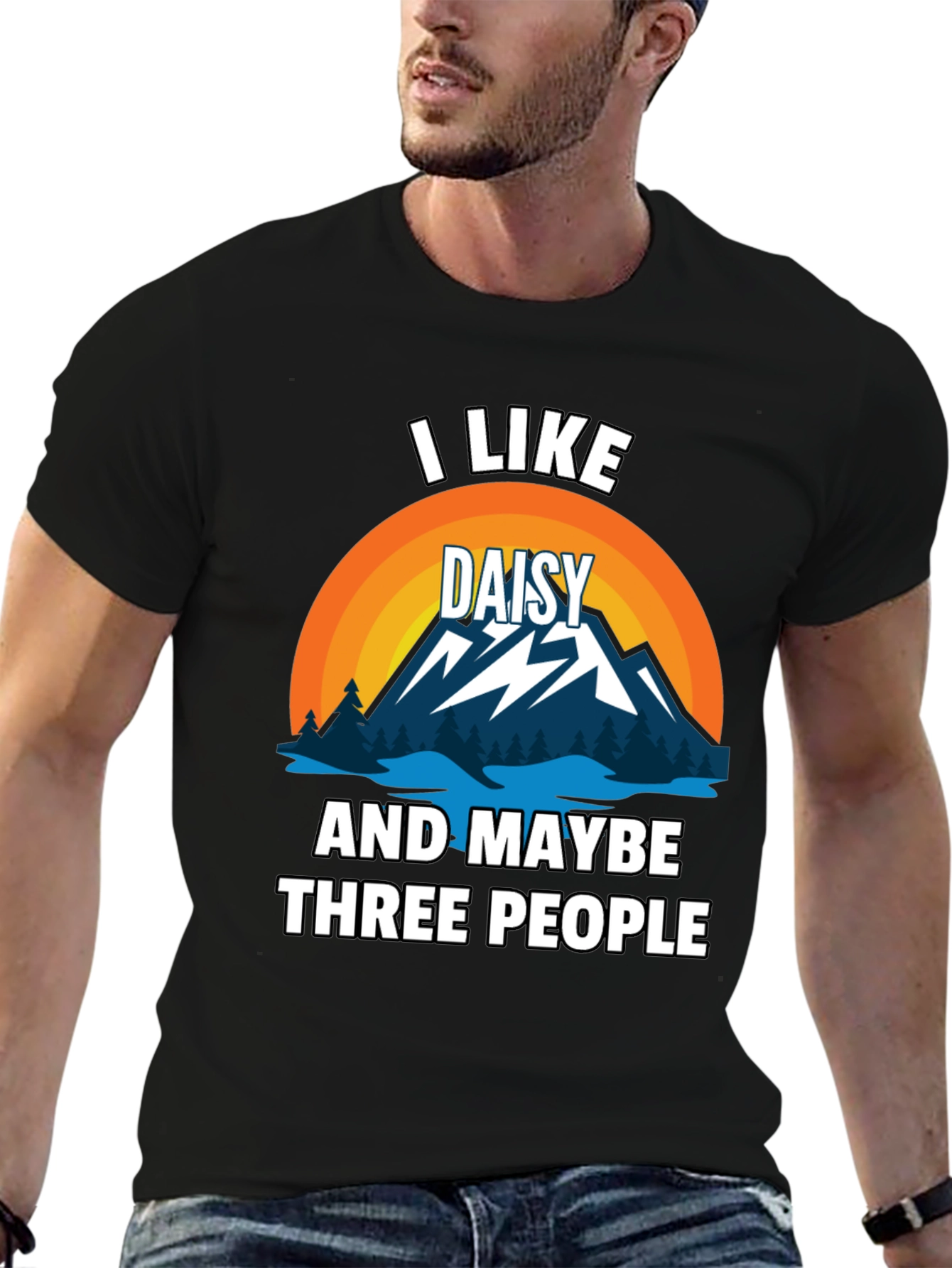 I Like Daisy and Maybe Three People T-Shirt