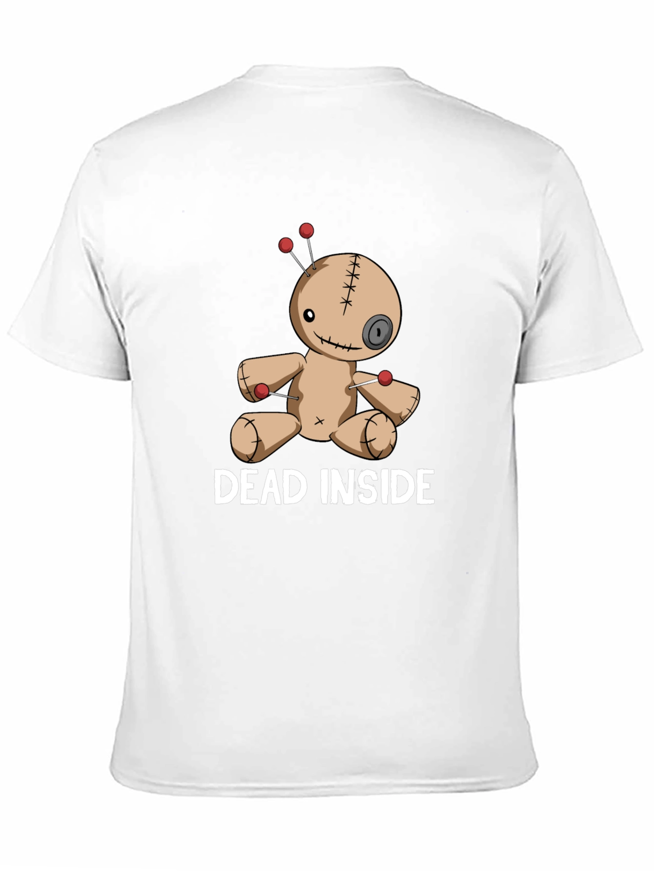 Dead Inside Voodoo Doll T-Shirt - Gothic Graphic Tee