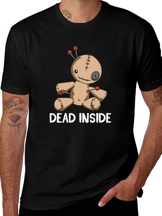 Dead Inside Voodoo Doll T-Shirt - Gothic Graphic Tee