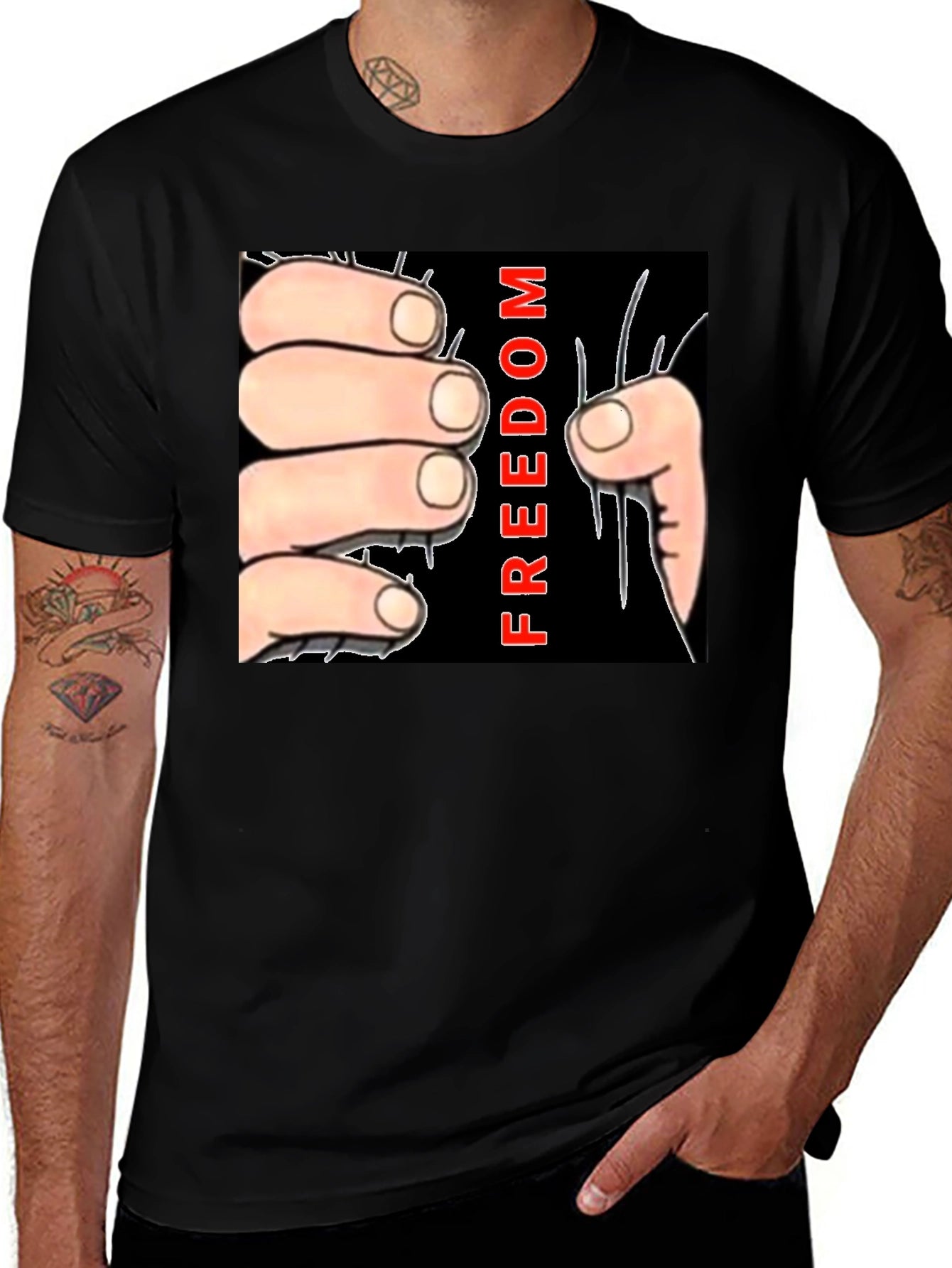 Freedom Graphic Tee - Express Yourself!