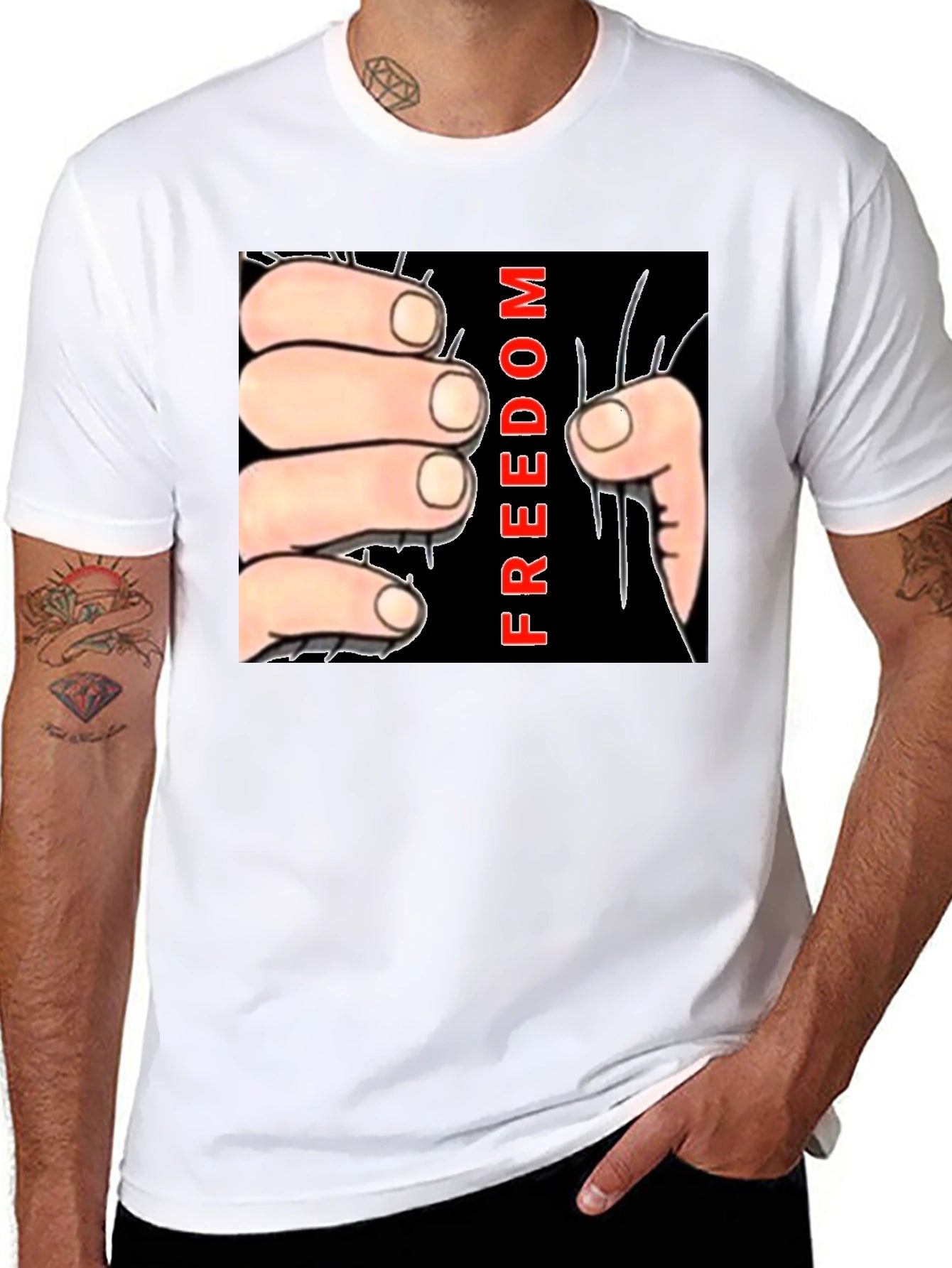 Freedom Graphic Tee - Express Yourself!