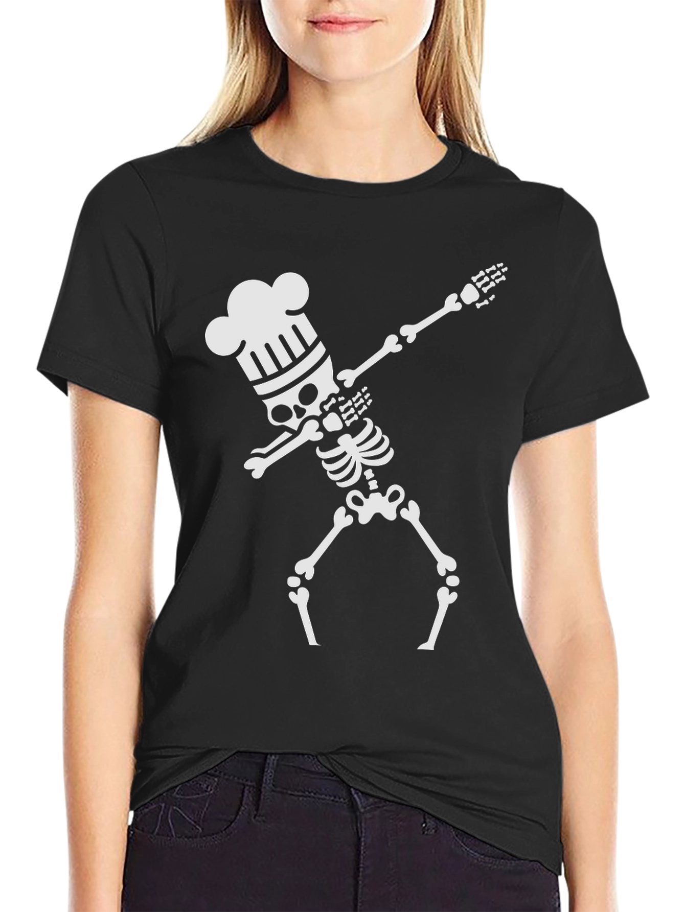 Chef Skeleton Dab T-Shirt