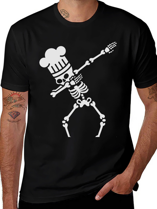 Chef Skeleton Dab T-Shirt