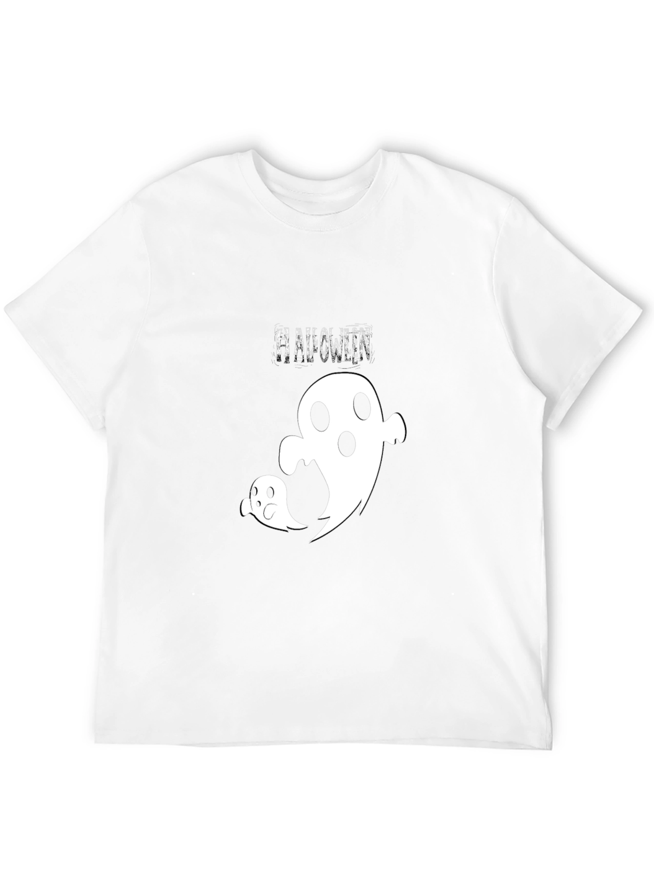 Halloween Ghost T-Shirt - Spooky Season Apparel