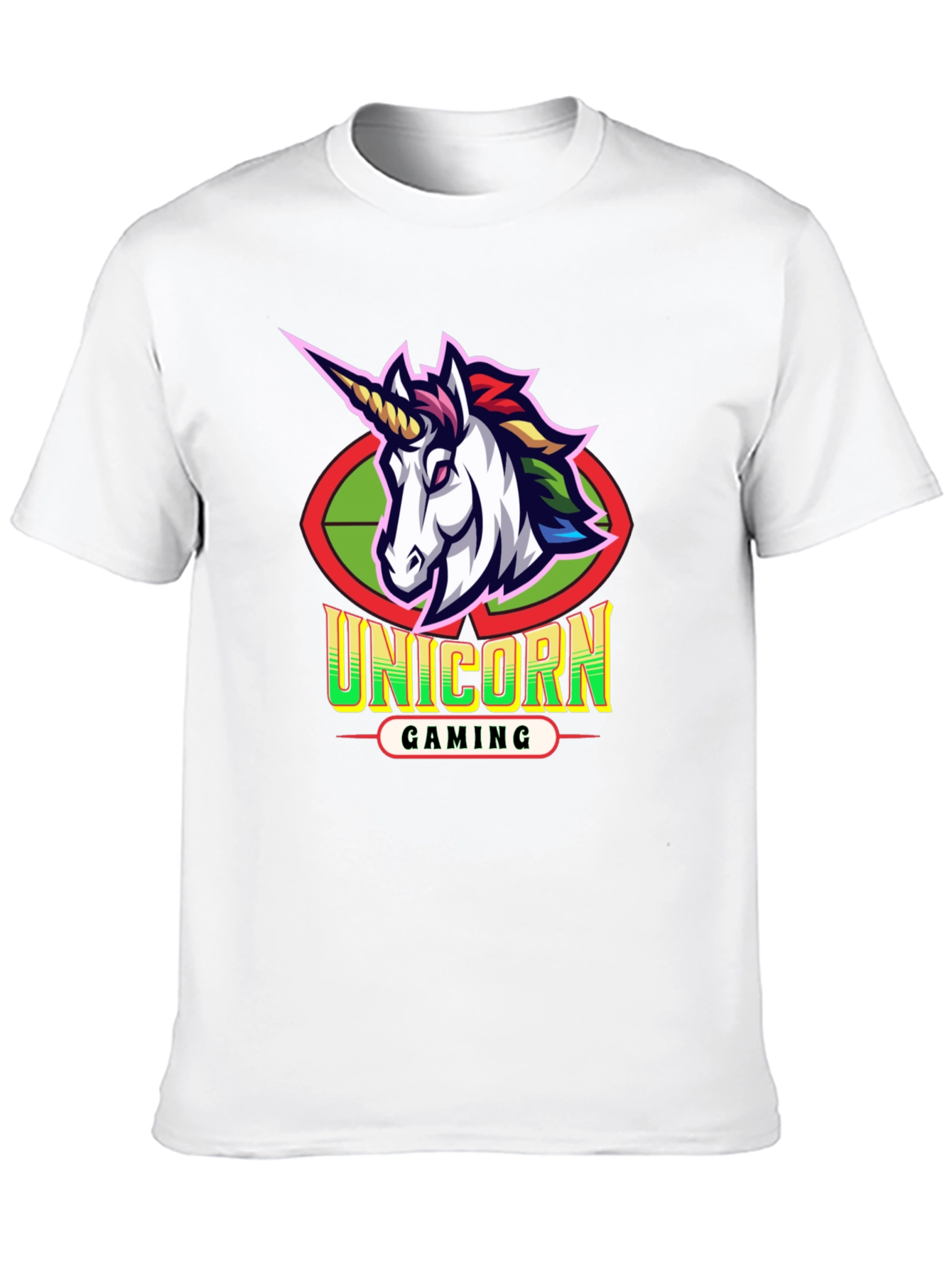 Unicorn Gaming Black T-Shirt