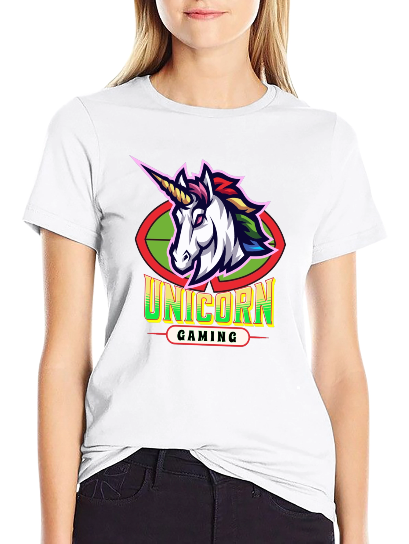 Unicorn Gaming Black T-Shirt