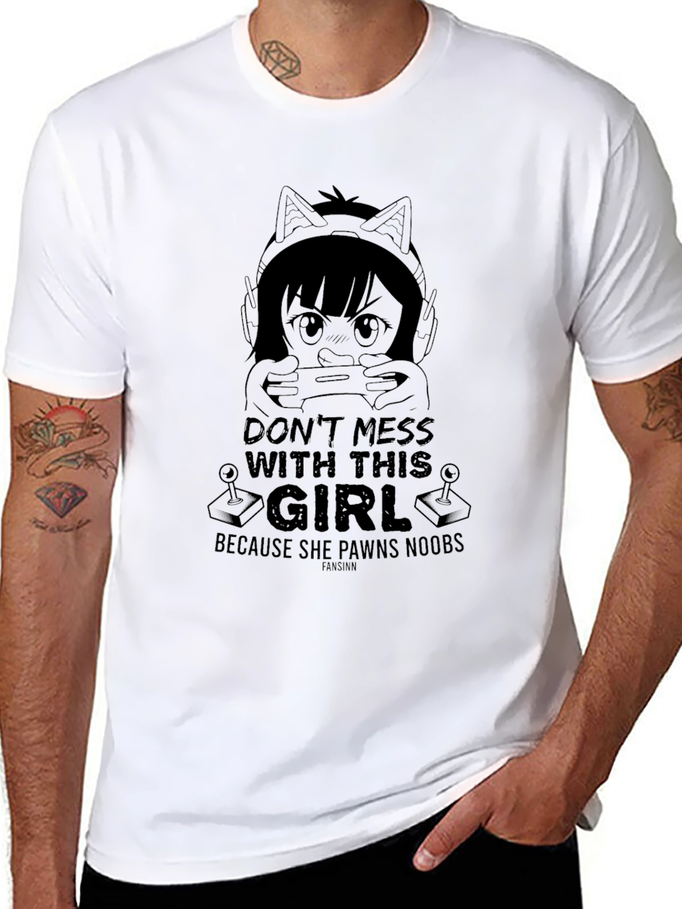 Gamer Girl T-Shirt - Dont Mess With This Girl