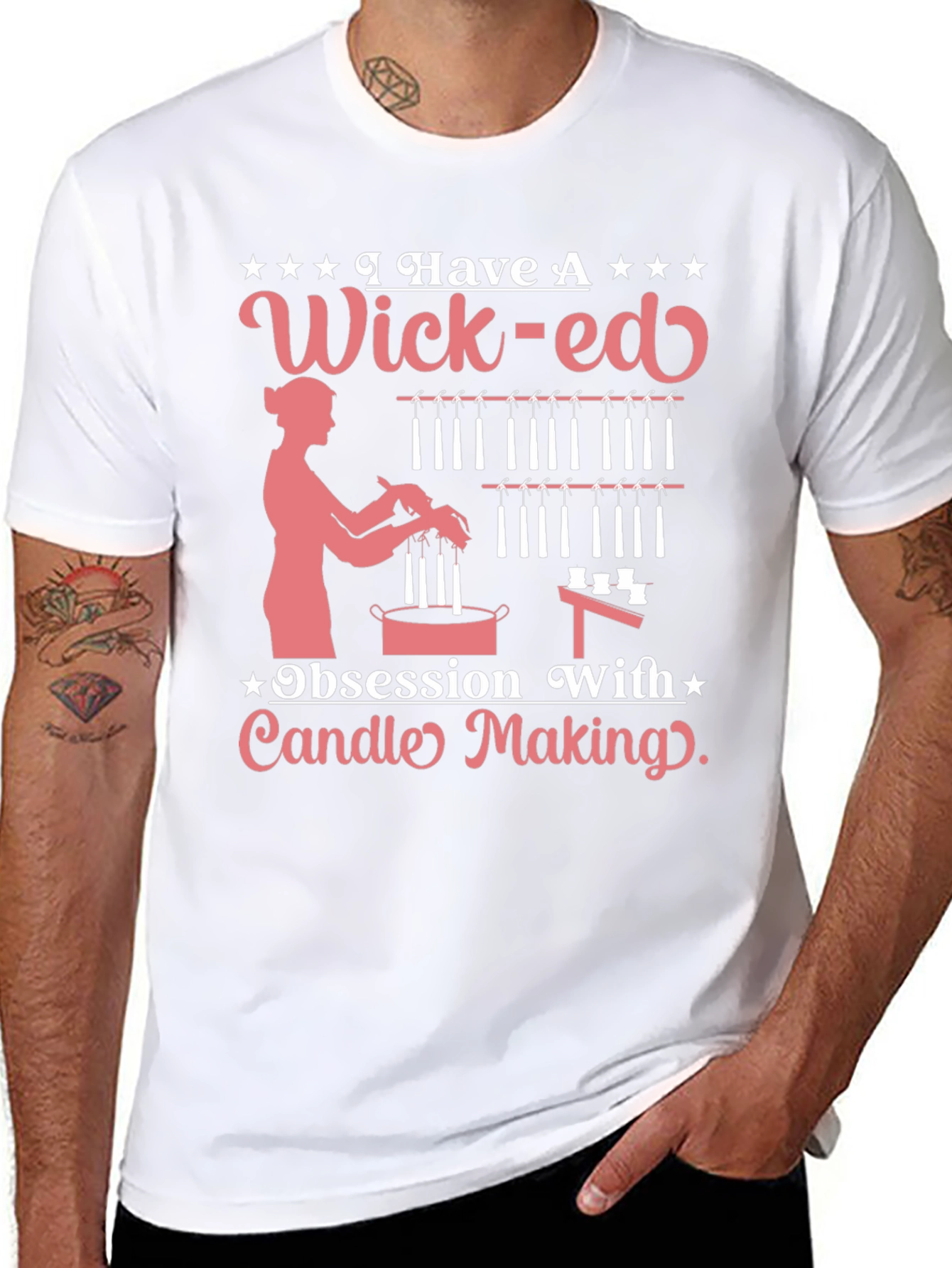 Wick-ed Obsession Candle Making T-Shirt