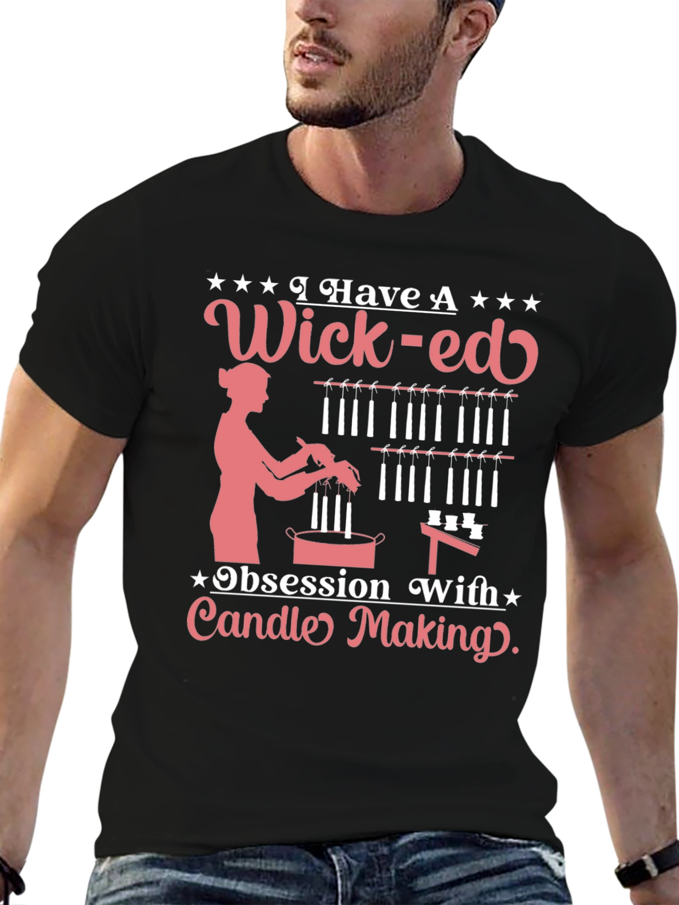 Wick-ed Obsession Candle Making T-Shirt
