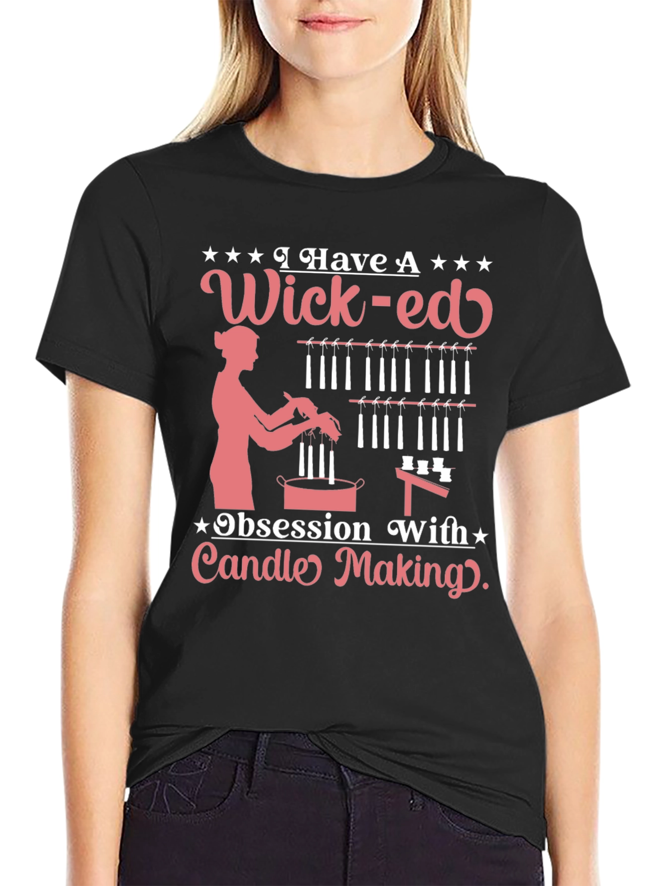 Wick-ed Obsession Candle Making T-Shirt