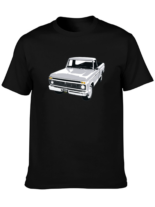 Vintage Truck Graphic T-Shirt - Cool Ride