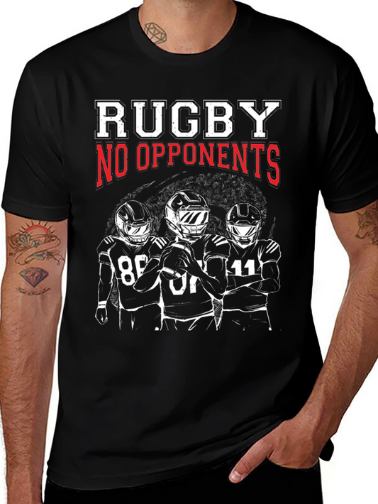 Rugby No Opponents Graphic Tee