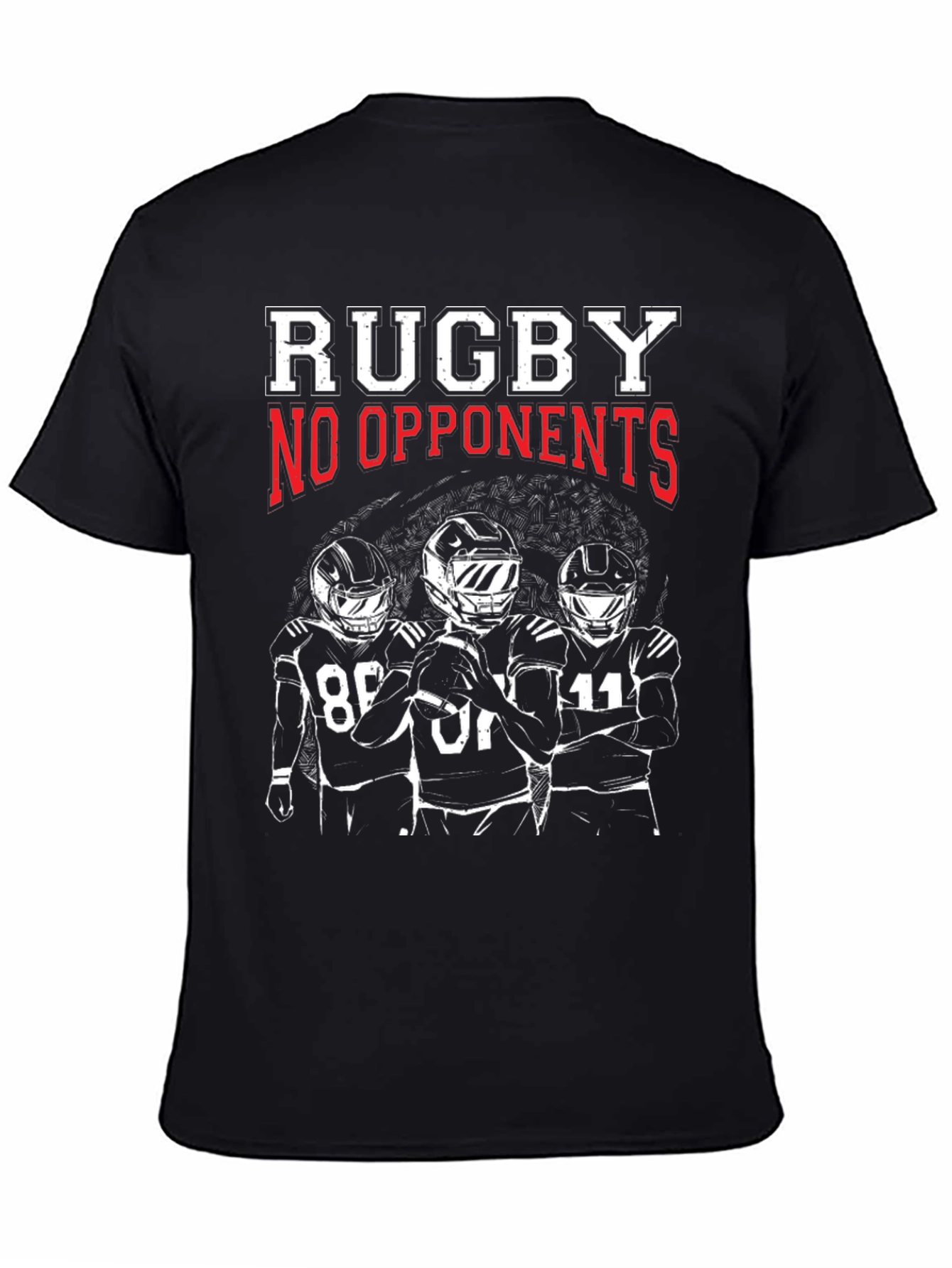 Rugby No Opponents Graphic Tee