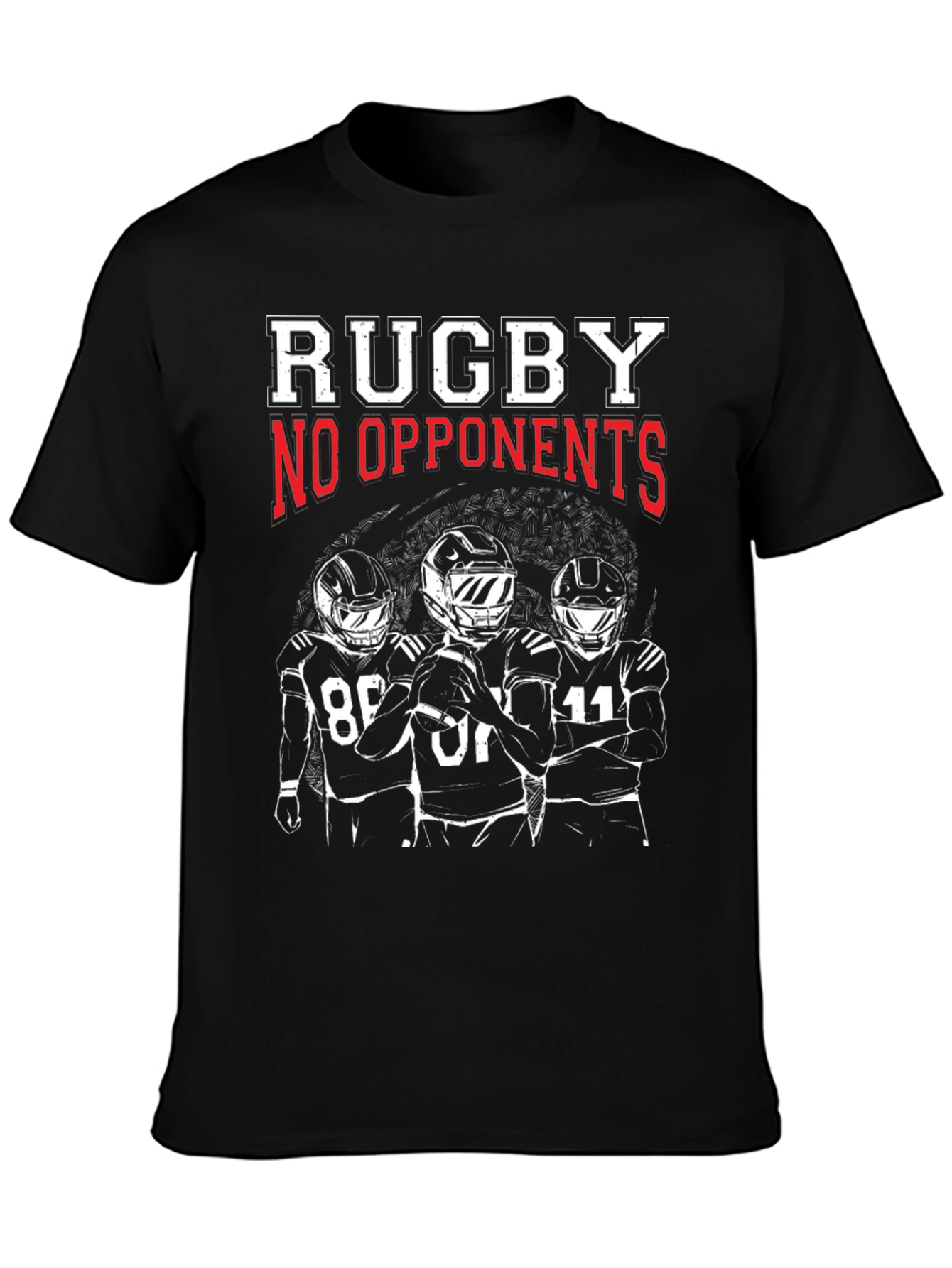 Rugby No Opponents Graphic Tee