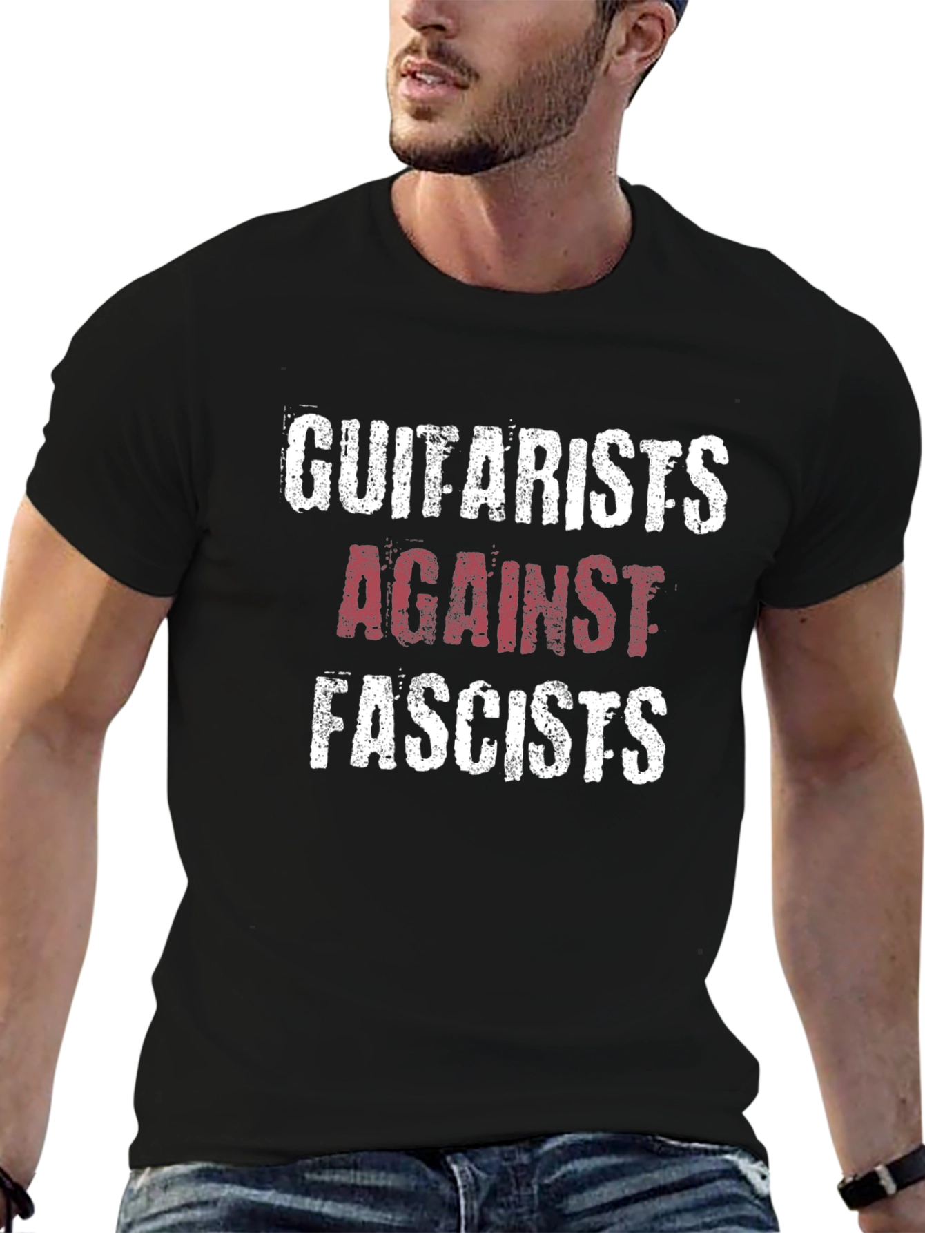Guitarists Against Fascists Graphic Tee