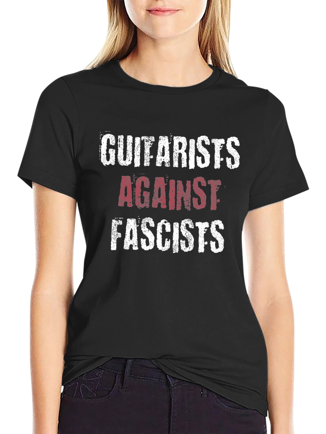 Guitarists Against Fascists Graphic Tee