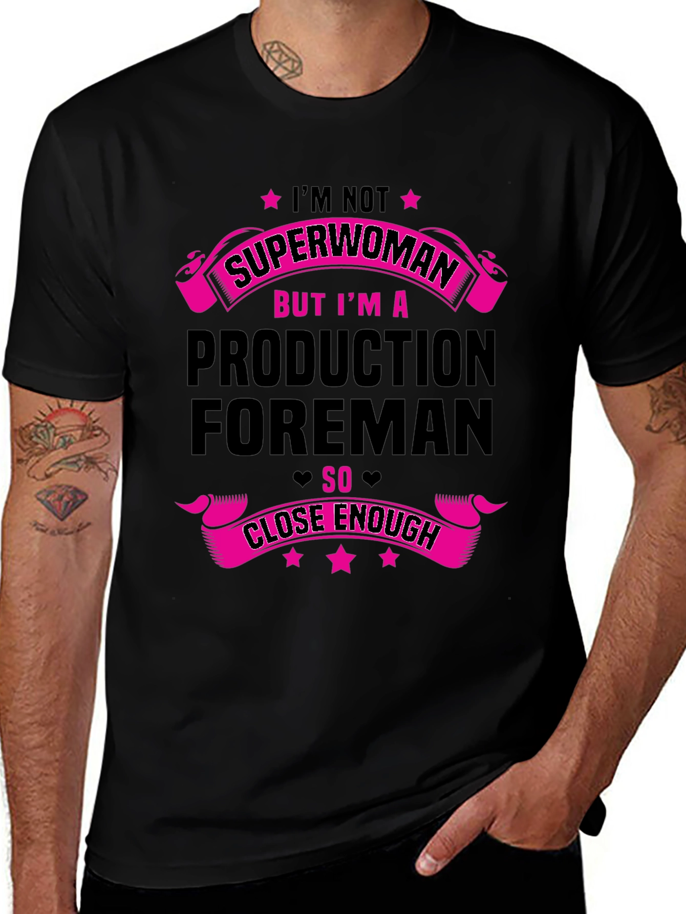 Production Foreman Superwoman T-Shirt