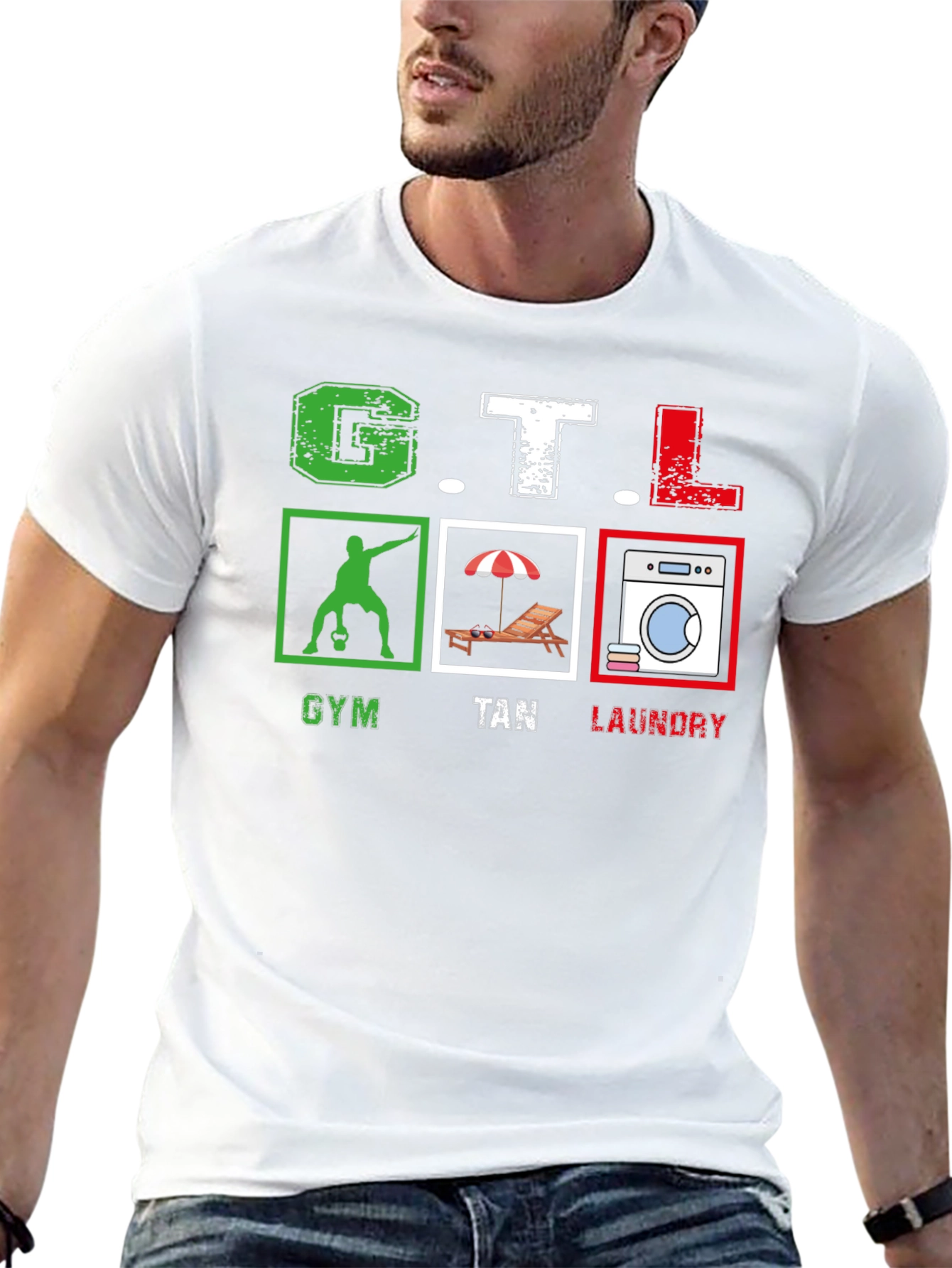 GTL Gym Tan Laundry T-Shirt