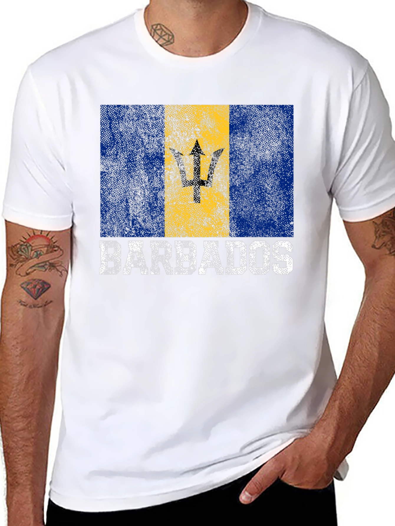 Barbados Flag T-Shirt