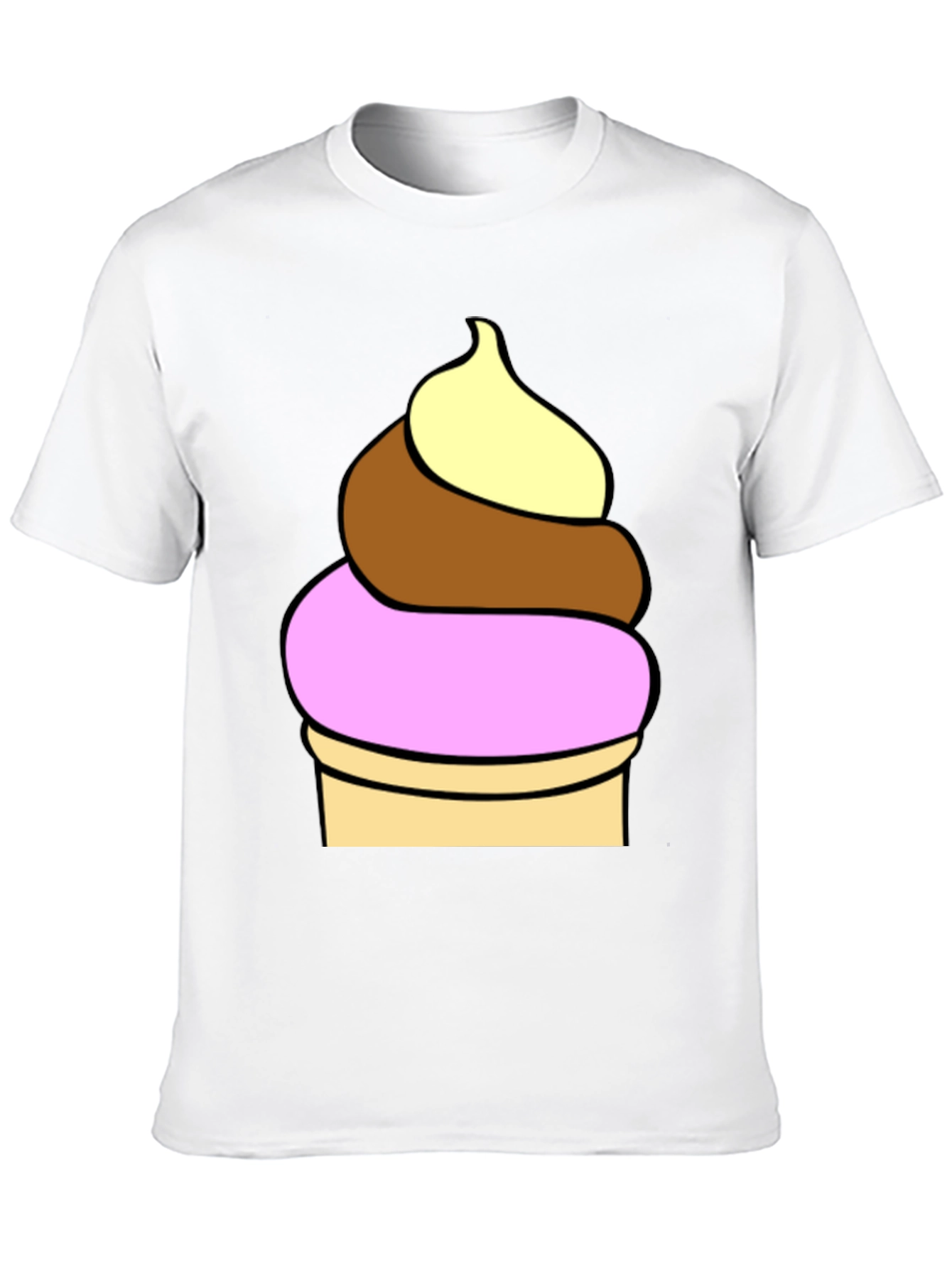 Ice Cream Graphic Tee - Fun Summer Style