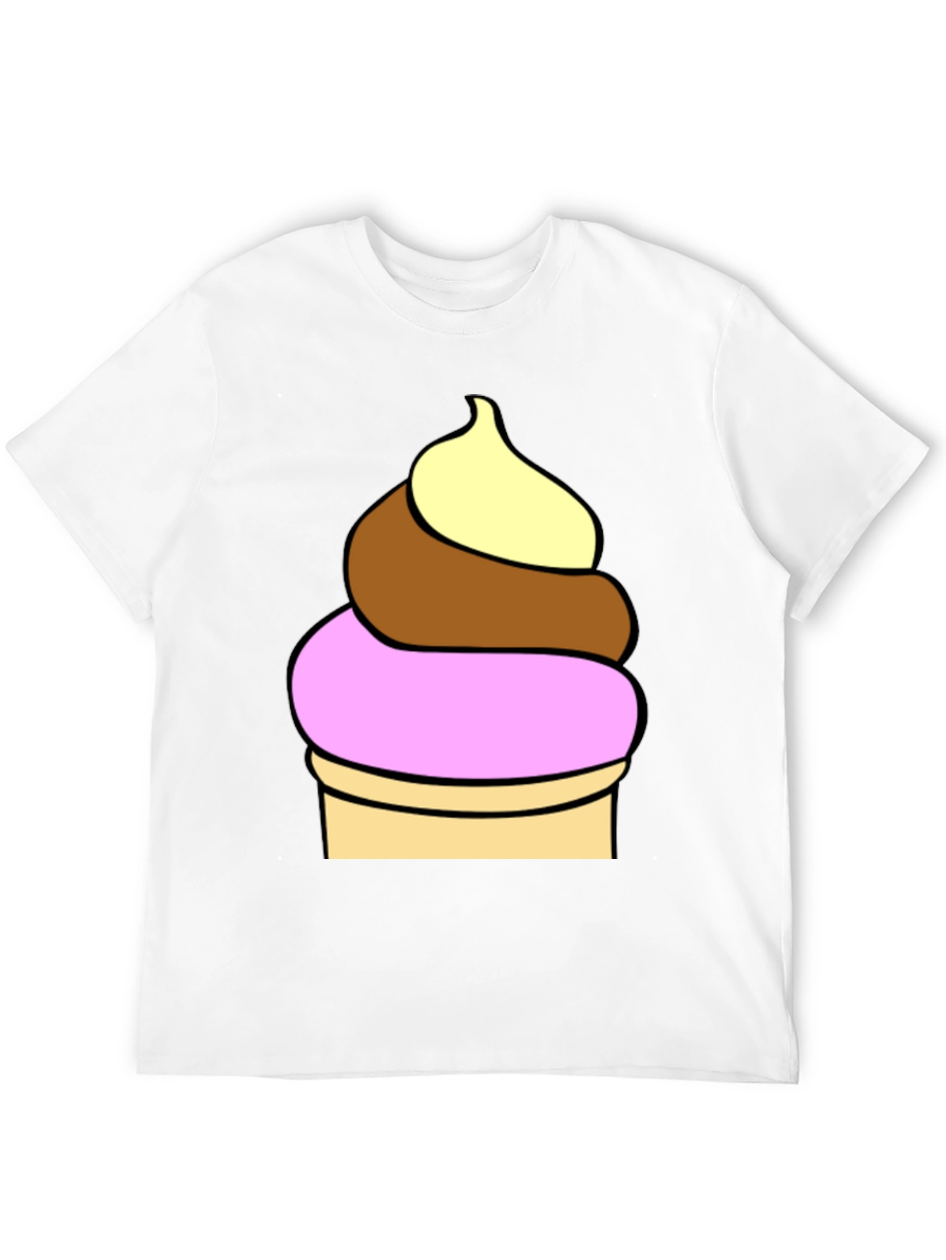Ice Cream Graphic Tee - Fun Summer Style