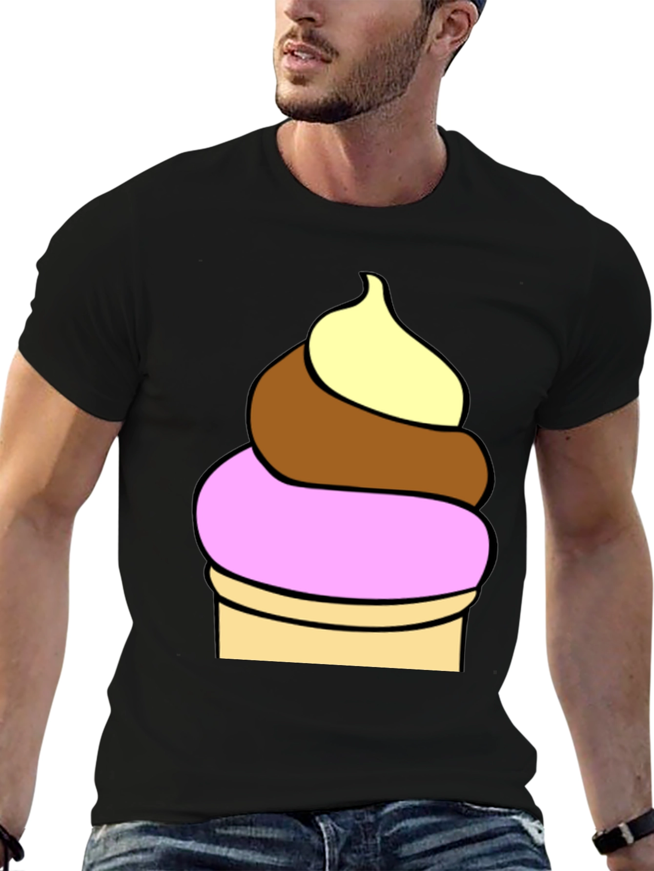 Ice Cream Graphic Tee - Fun Summer Style