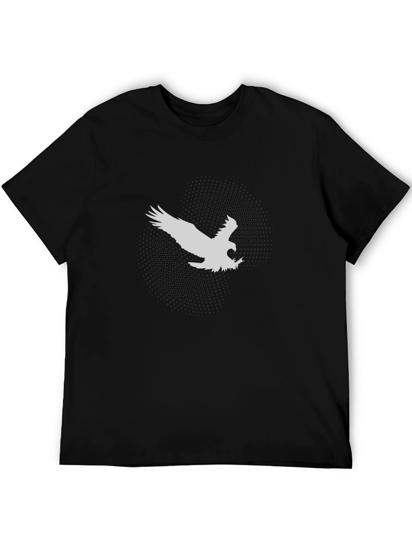 Eagle Graphic Mens Black T-Shirt