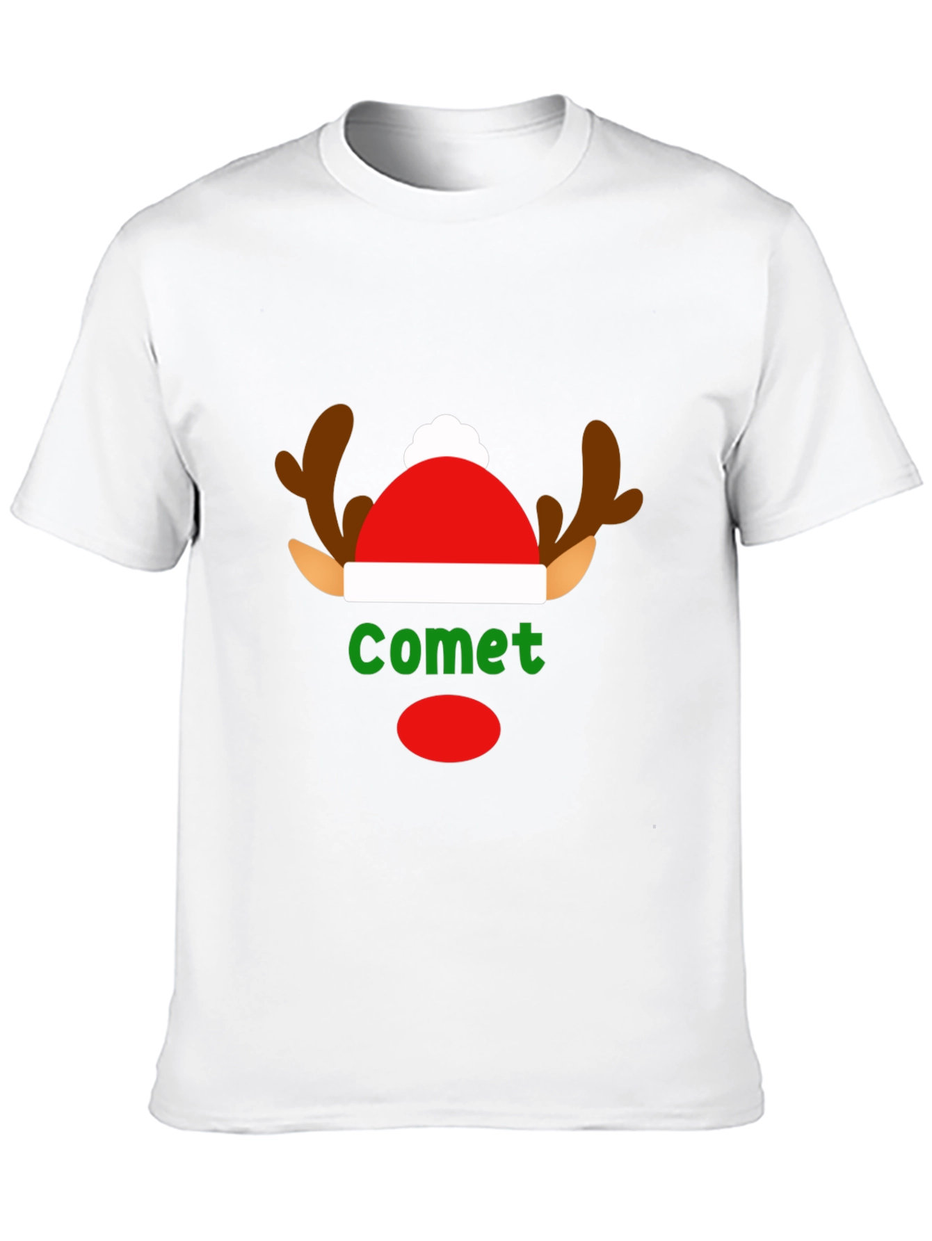 Comet Reindeer Christmas T-Shirt