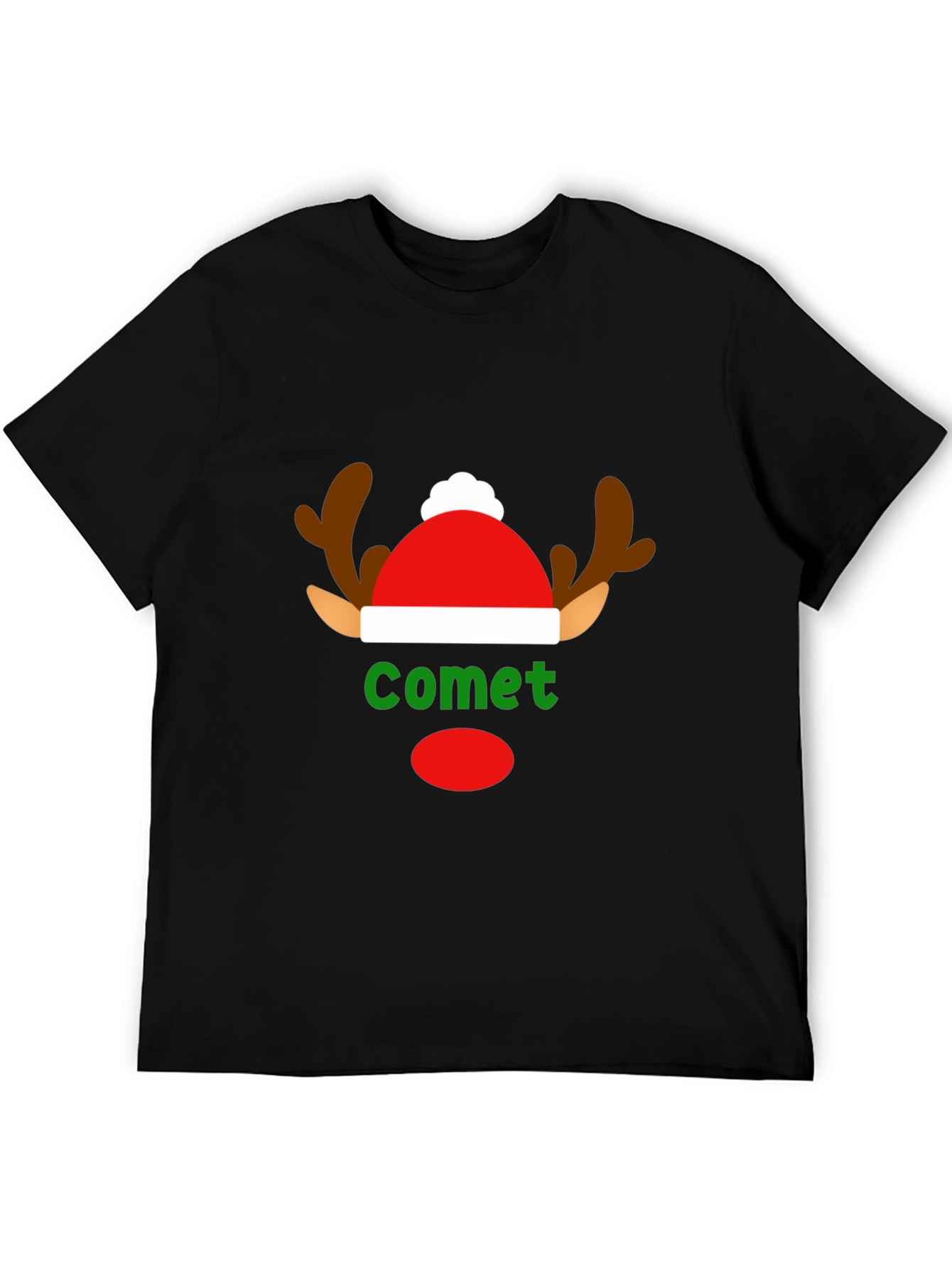 Comet Reindeer Christmas T-Shirt