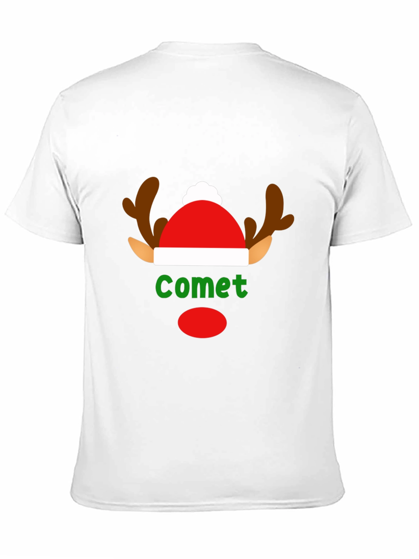 Comet Reindeer Christmas T-Shirt