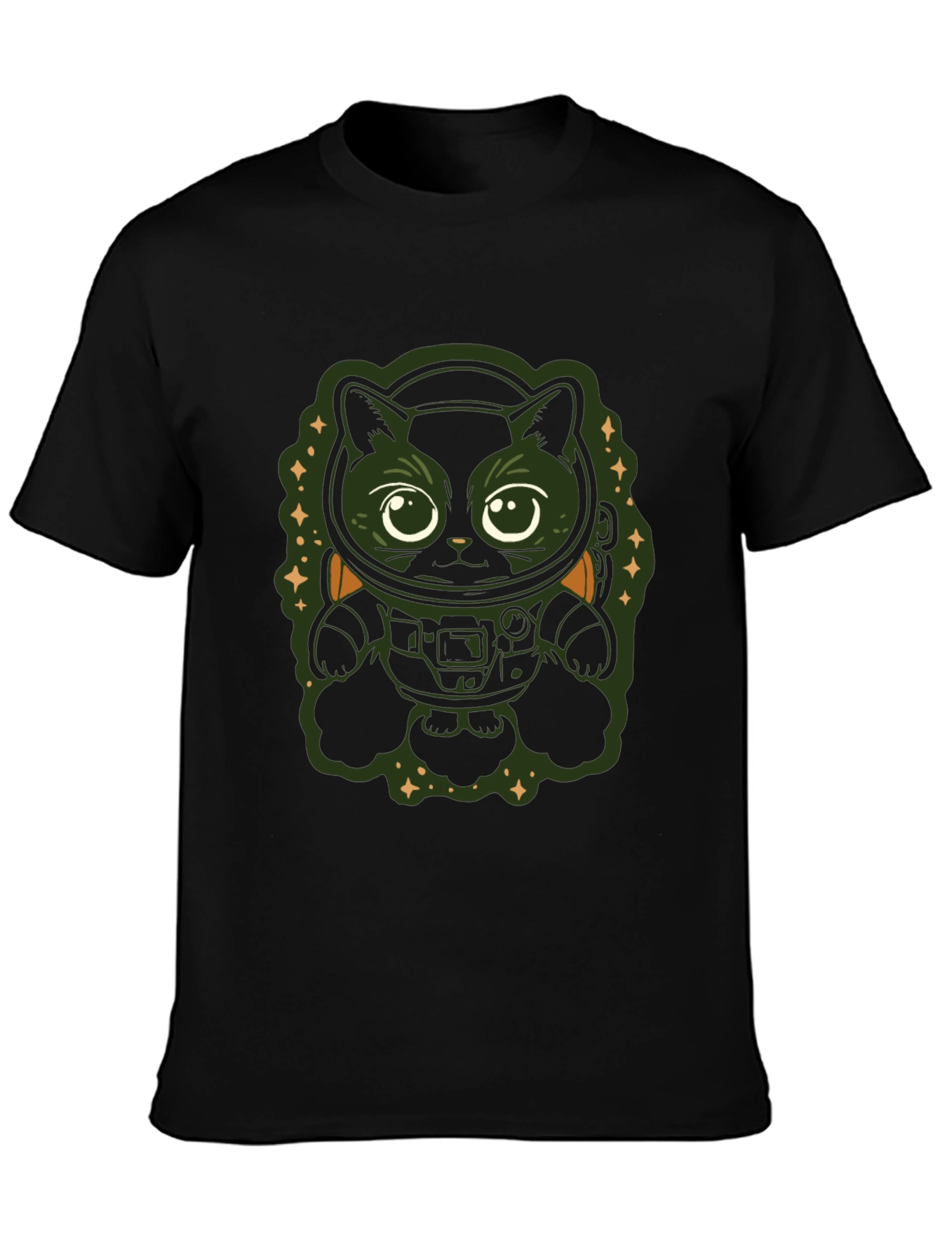 Astronaut Cat T-Shirt - Space Explorer Feline Tee