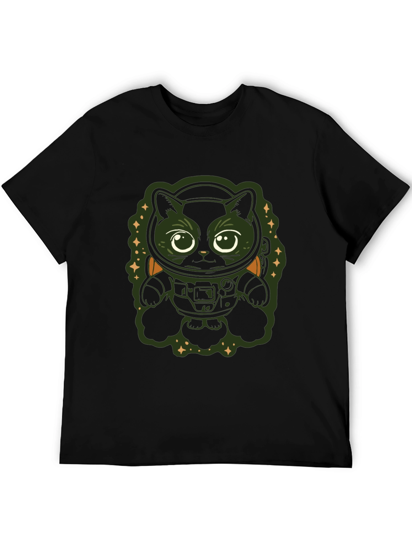 Astronaut Cat T-Shirt - Space Explorer Feline Tee