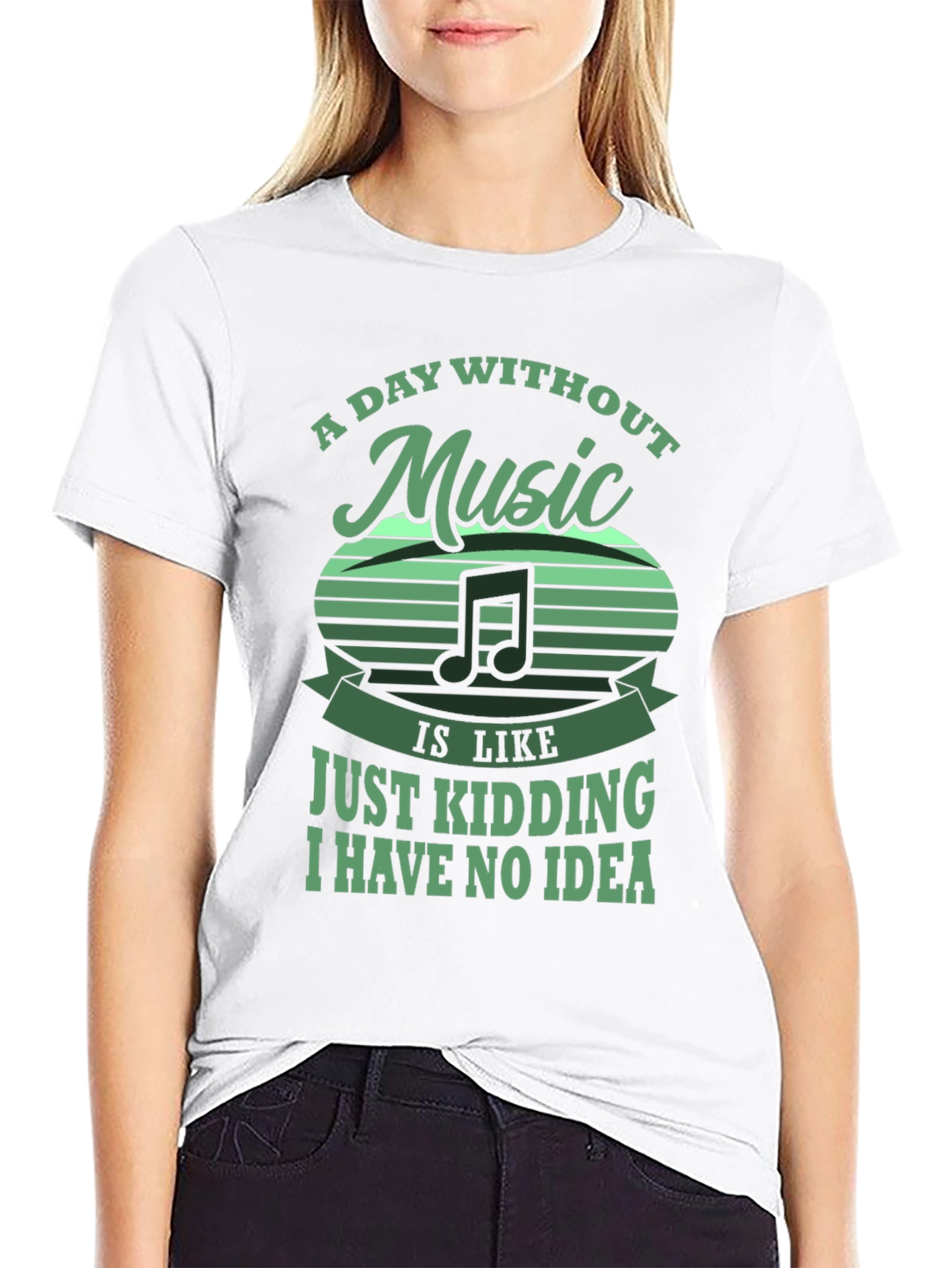 Music Lover T-Shirt: A Day Without Music