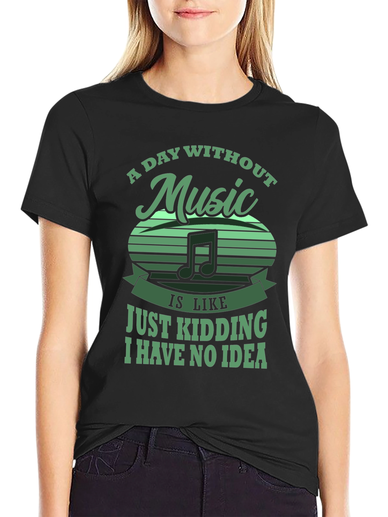 Music Lover T-Shirt: A Day Without Music
