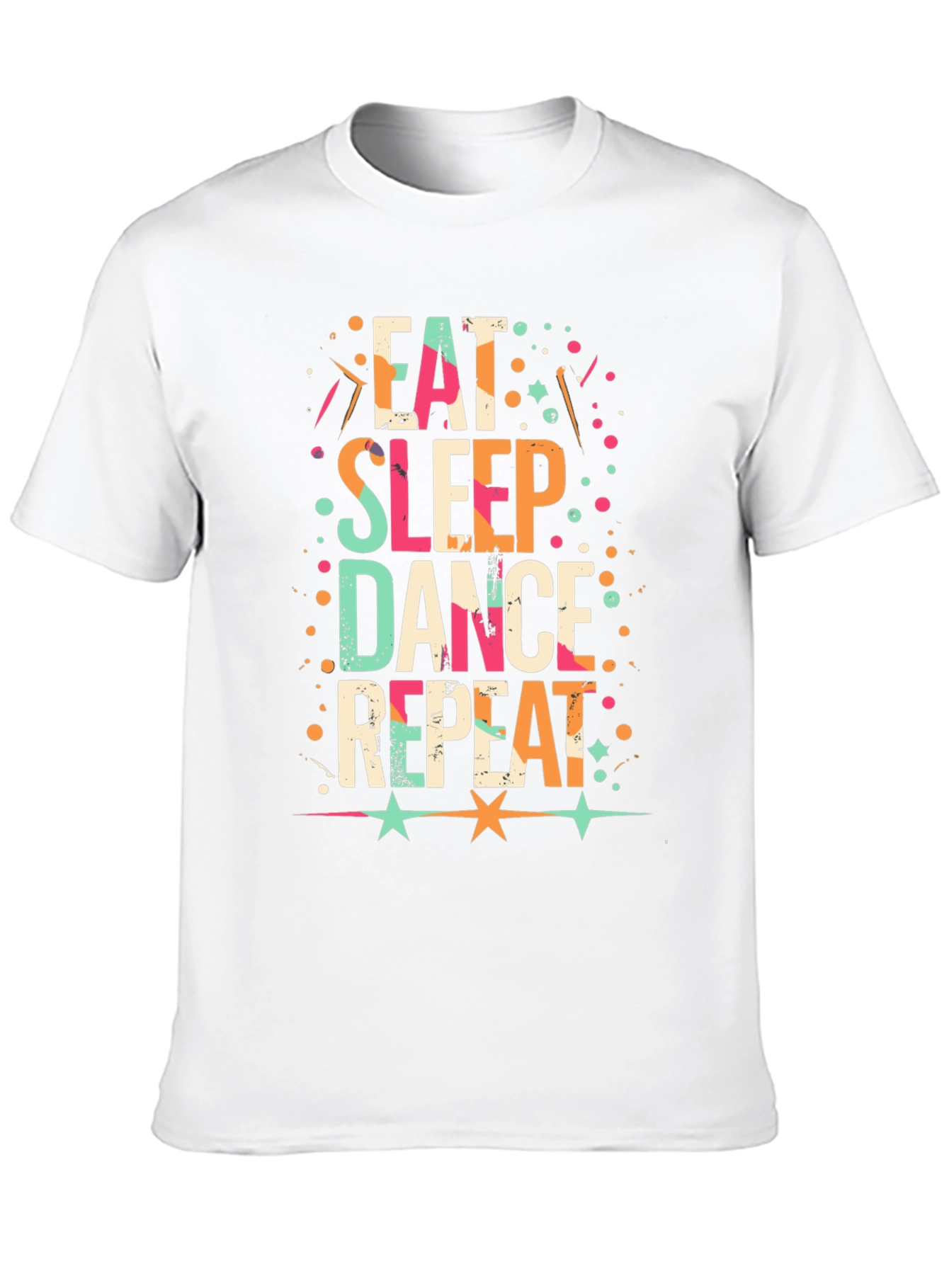Eat Sleep Dance Repeat Graphic Tee