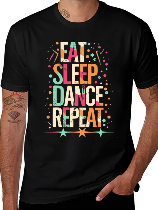 Eat Sleep Dance Repeat Graphic Tee