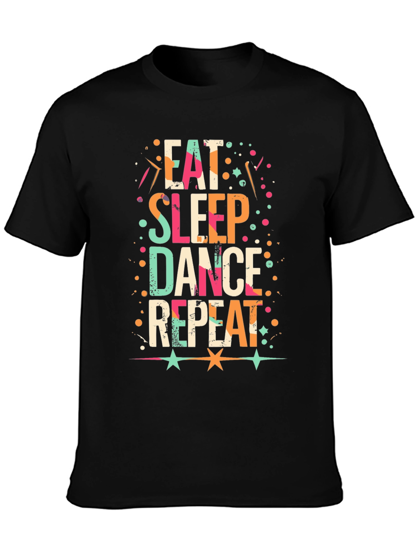 Eat Sleep Dance Repeat Graphic Tee