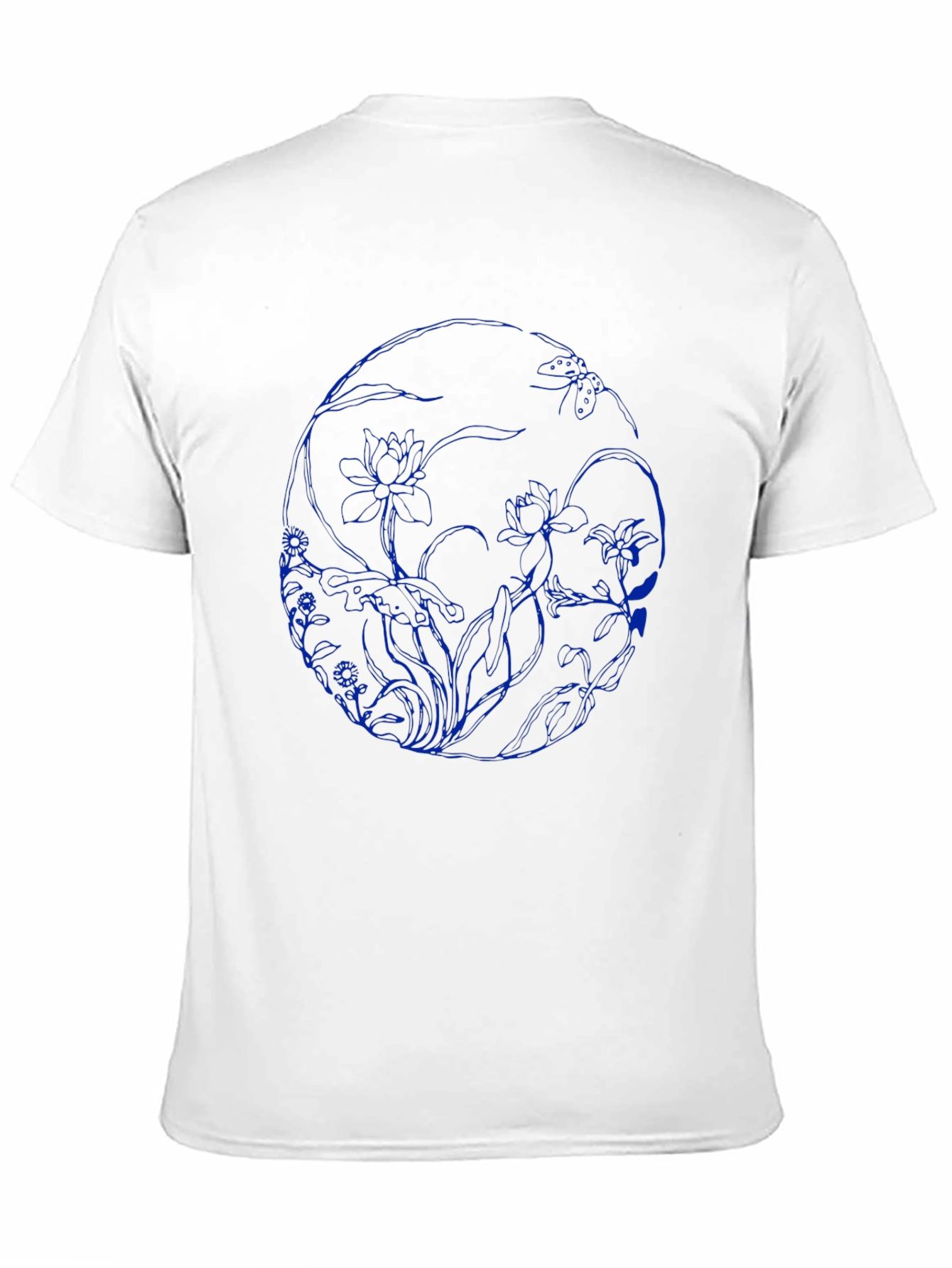Floral Skull Graphic Black T-Shirt