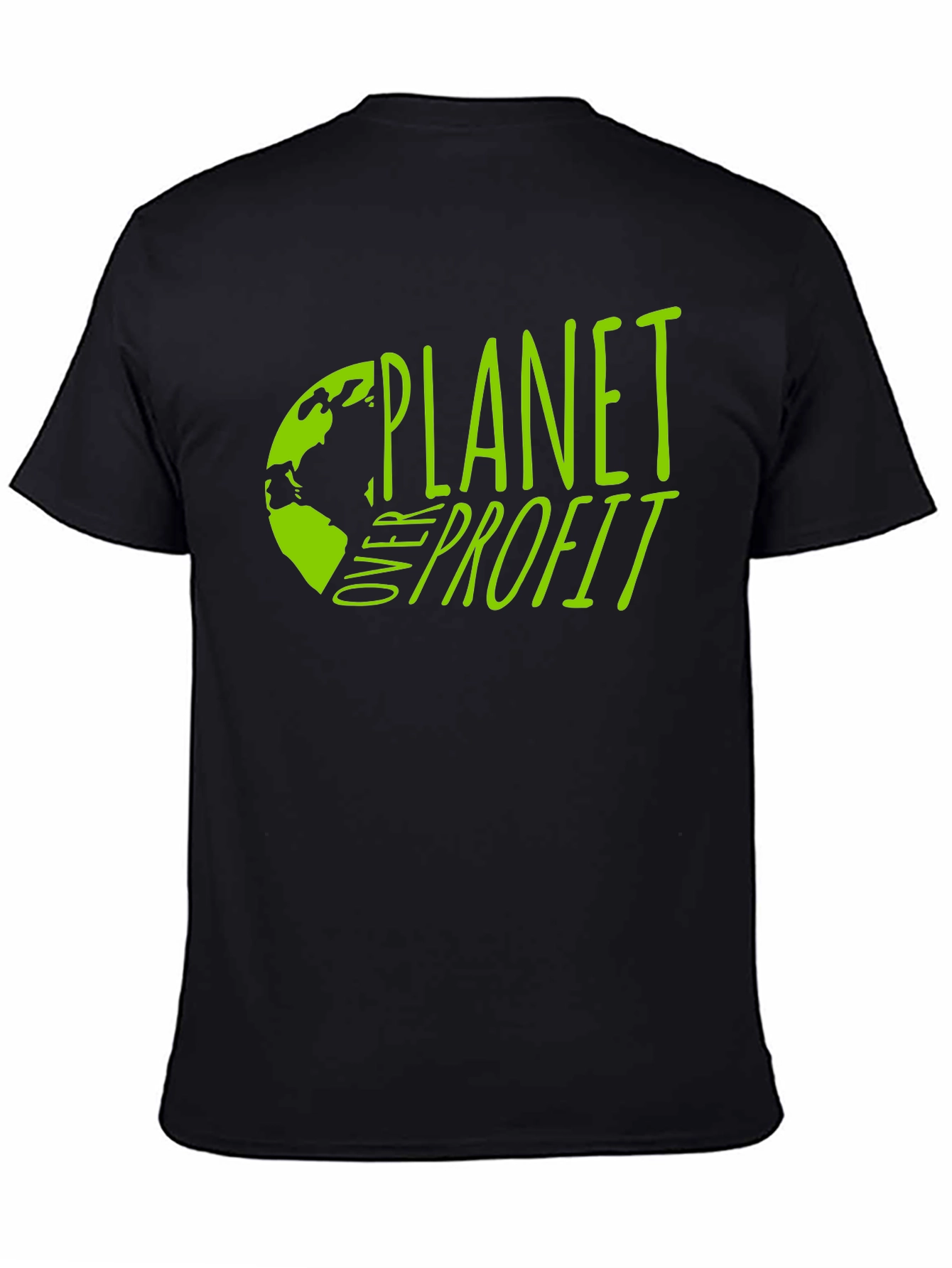 Planet Over Profit T-Shirt - Environmental Awareness Tee