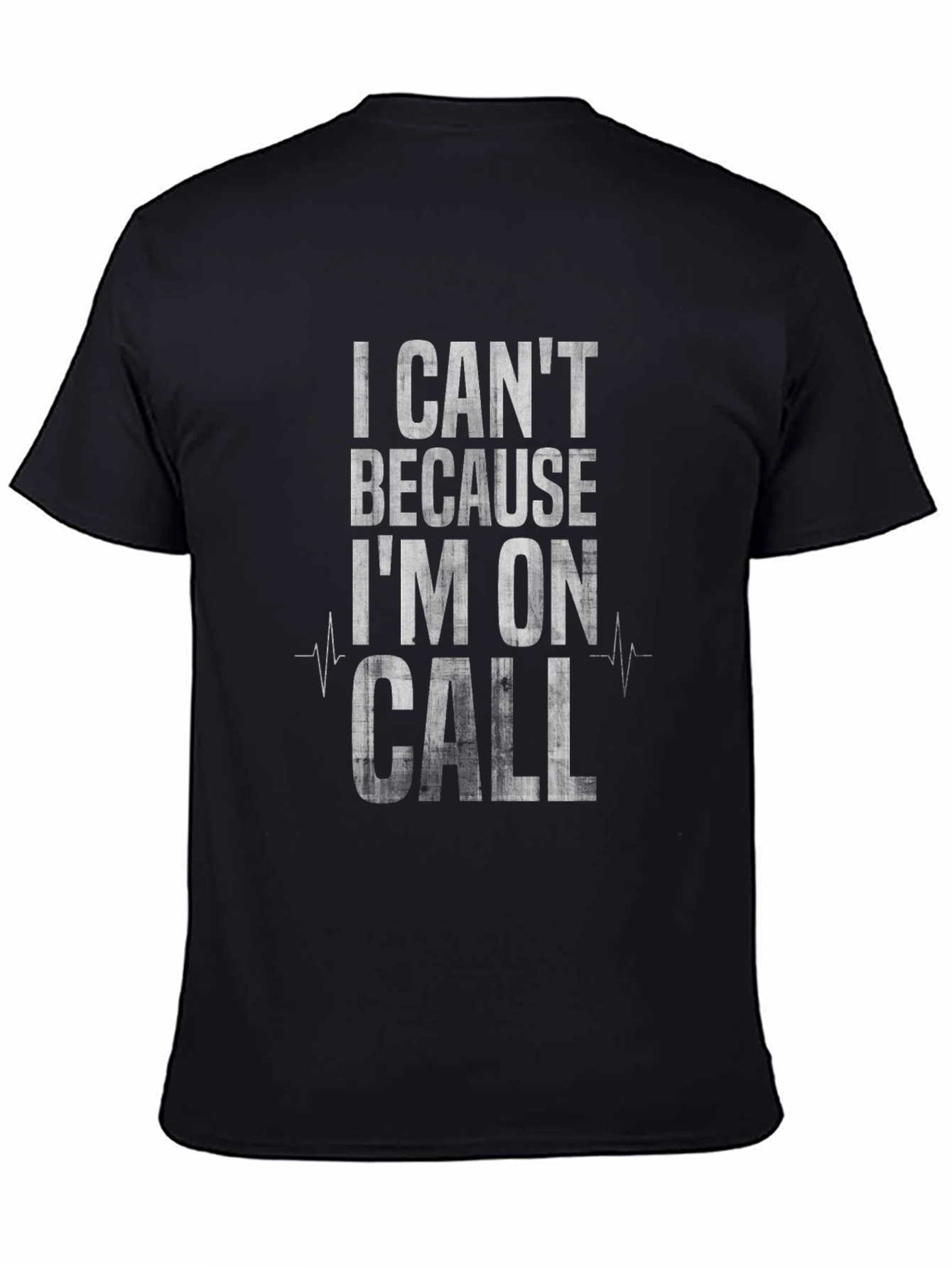 On Call Graphic Tee - Black