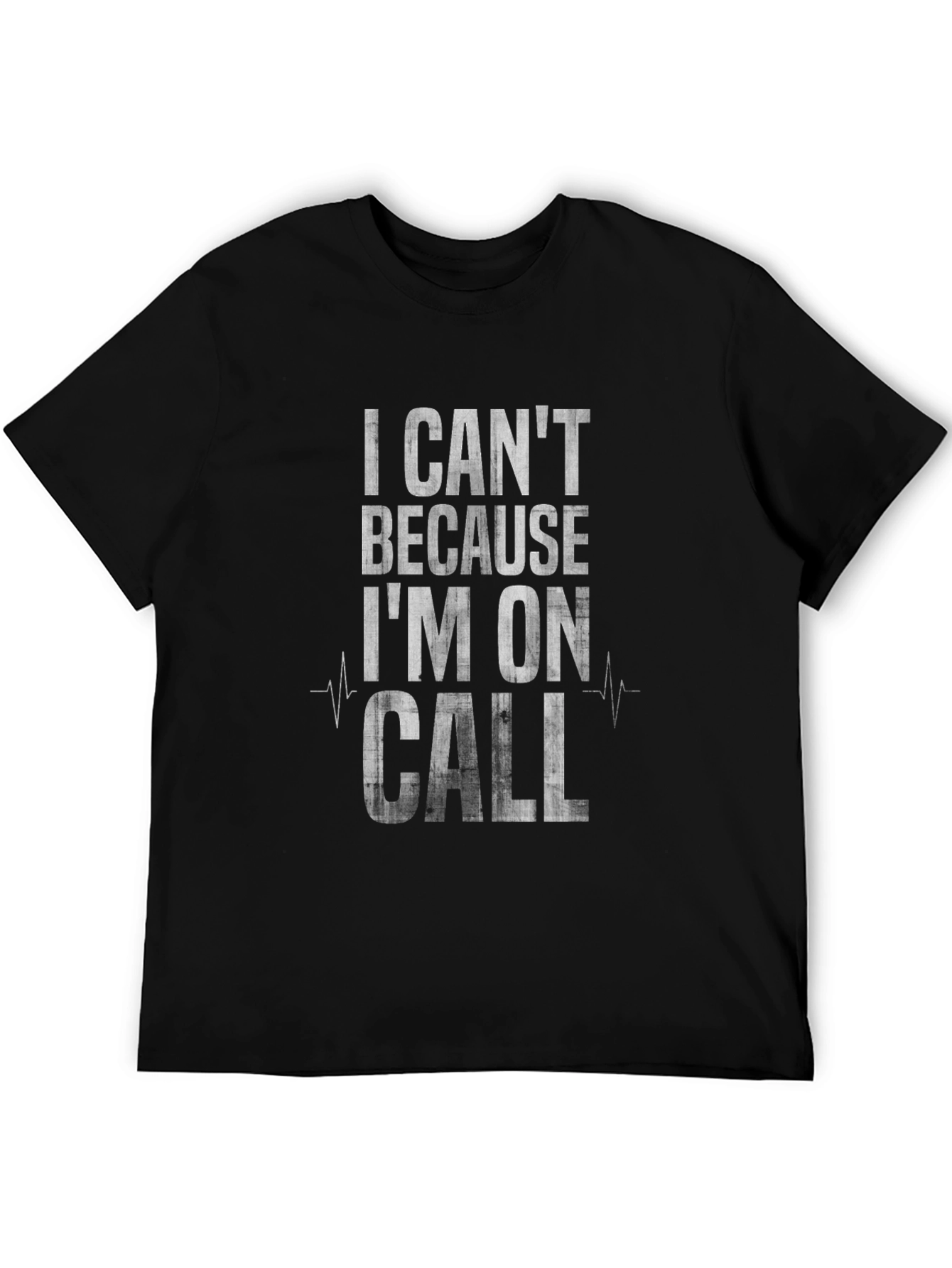 On Call Graphic Tee - Black