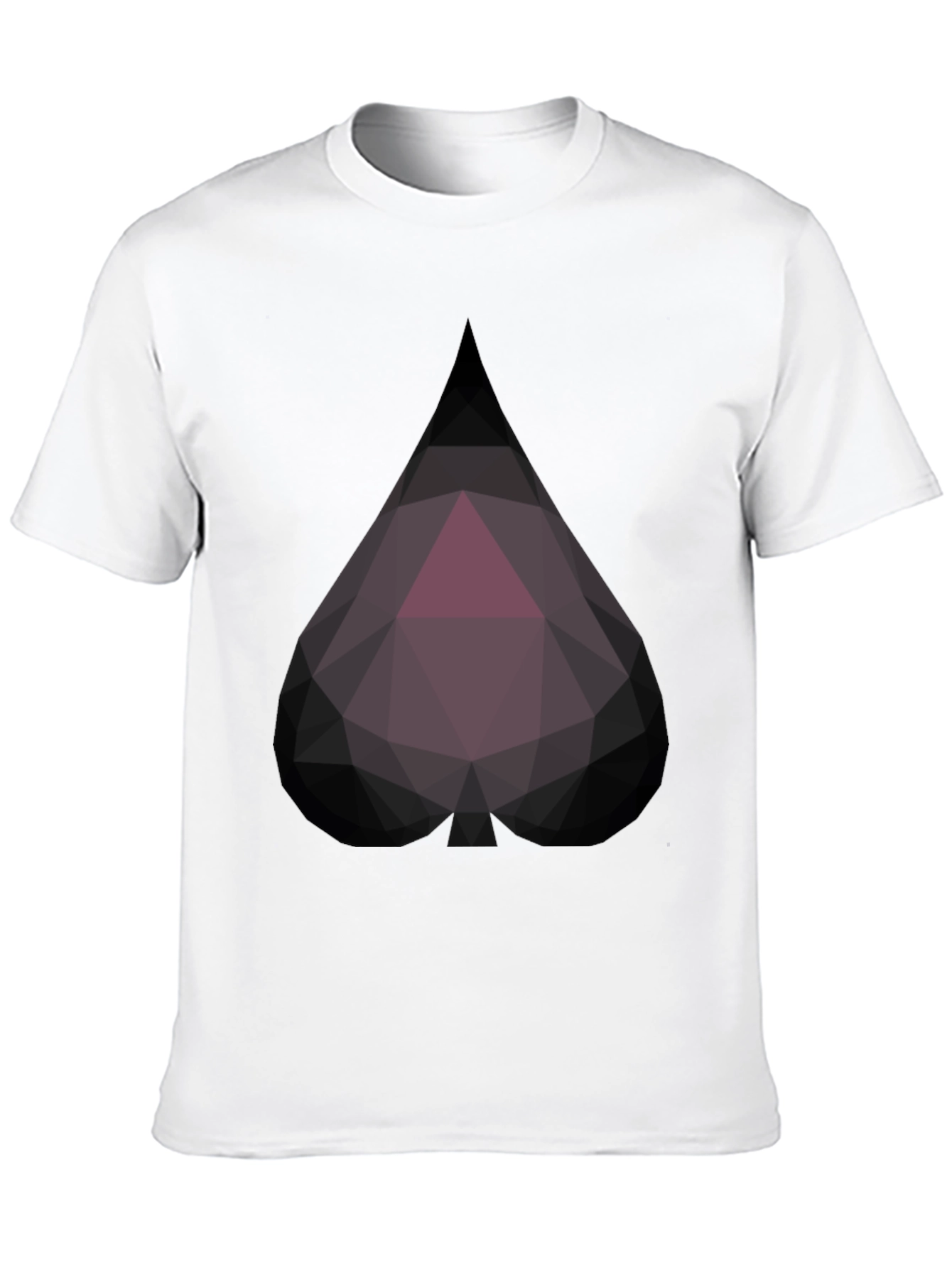 Geometric Spade Tee - Modern Style
