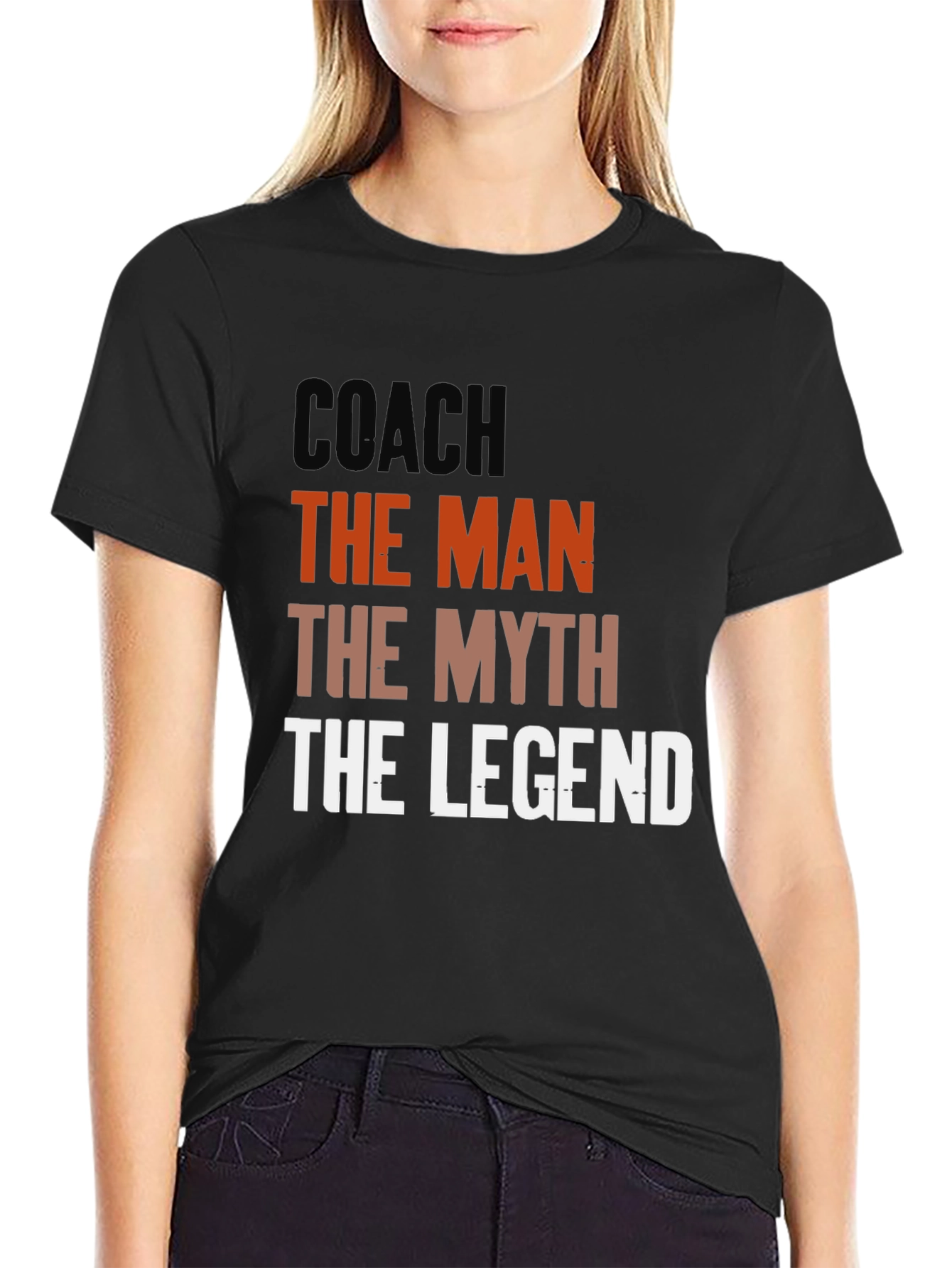 Coach The Man The Myth The Legend T-Shirt