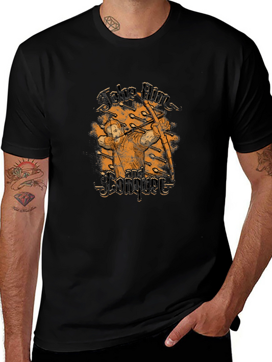 Conquer Archer Graphic T-Shirt