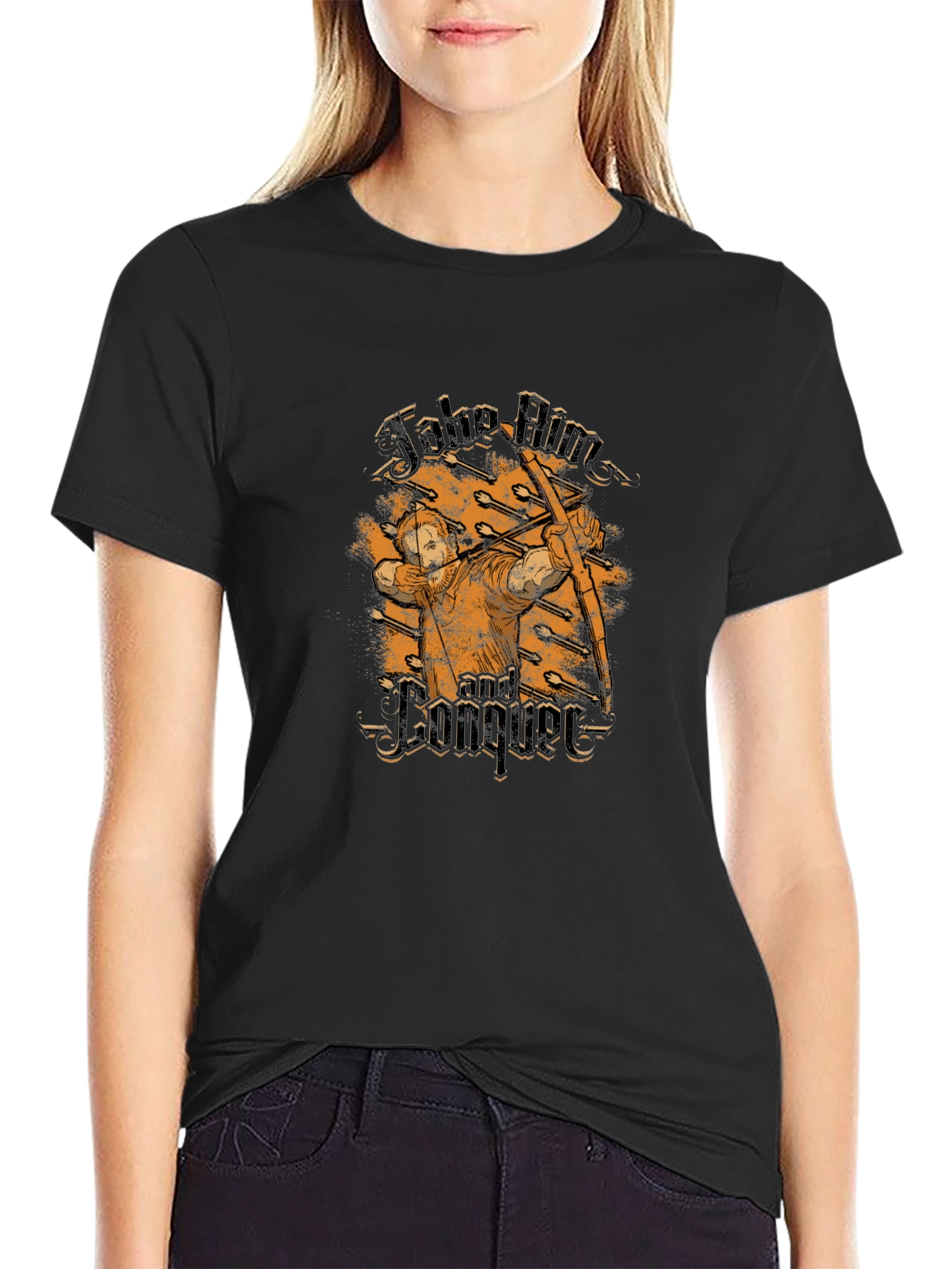 Conquer Archer Graphic T-Shirt