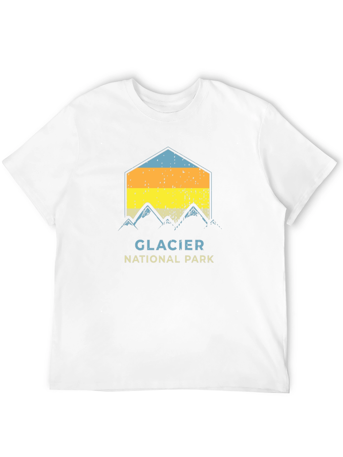 Glacier National Park Graphic Tee - Black
