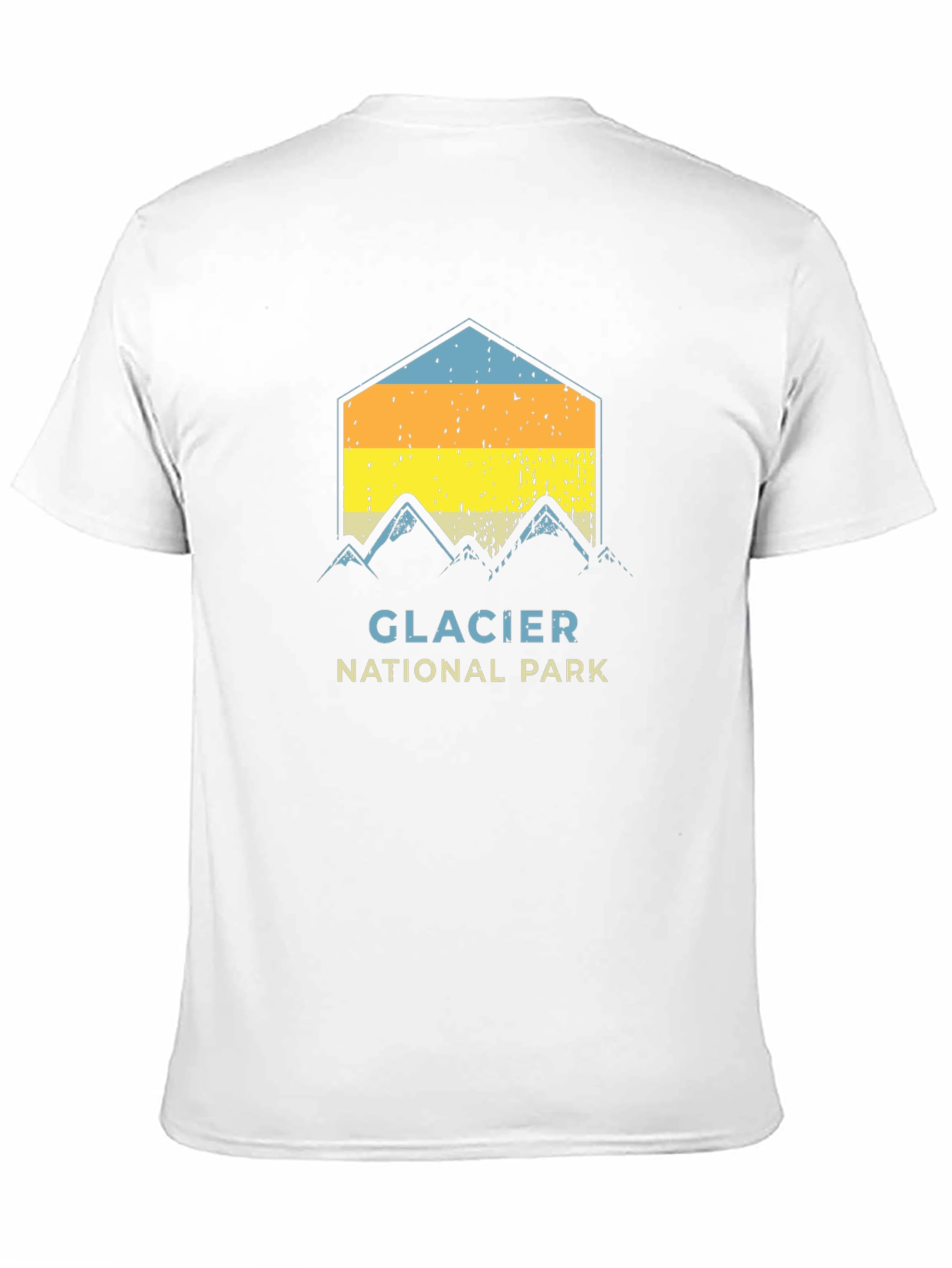 Glacier National Park Graphic Tee - Black